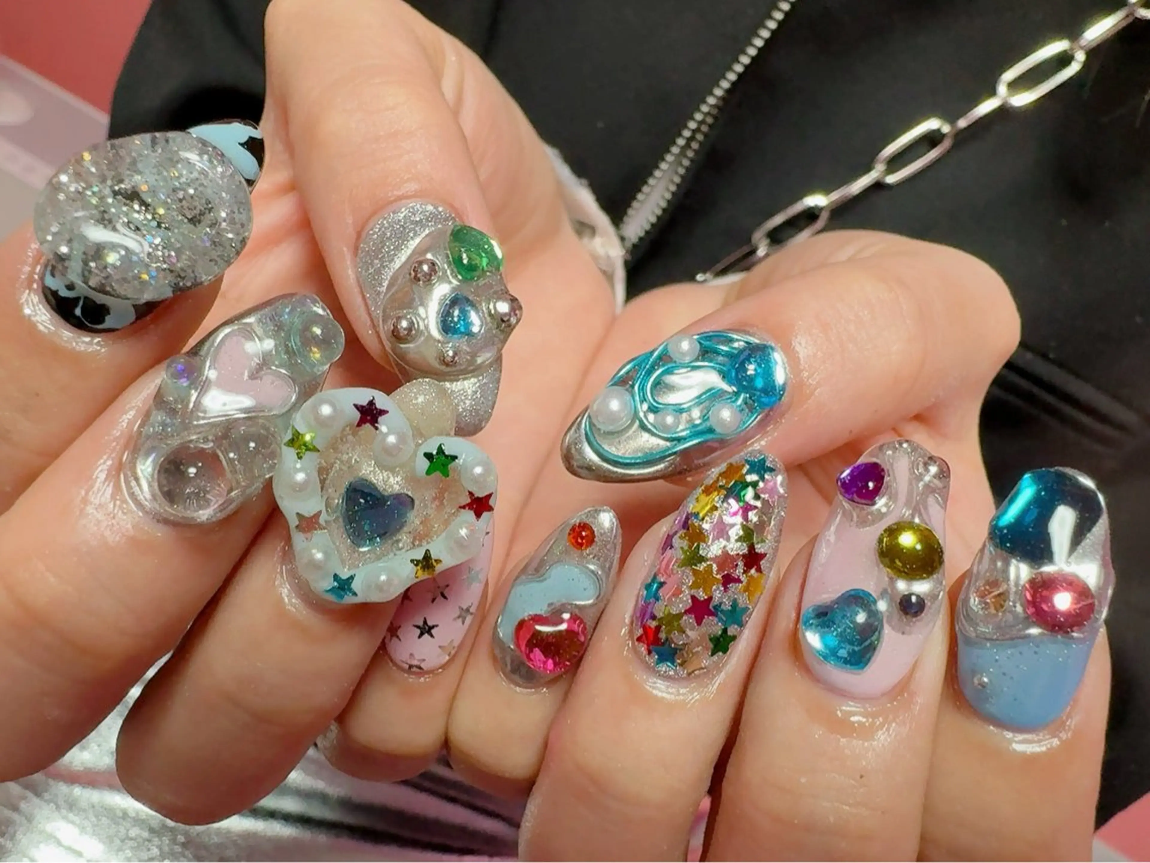 ネイル ハンドネイル Nail Atelier IamI所属・アイアムアイ 大村磨衣のネイルデザイン