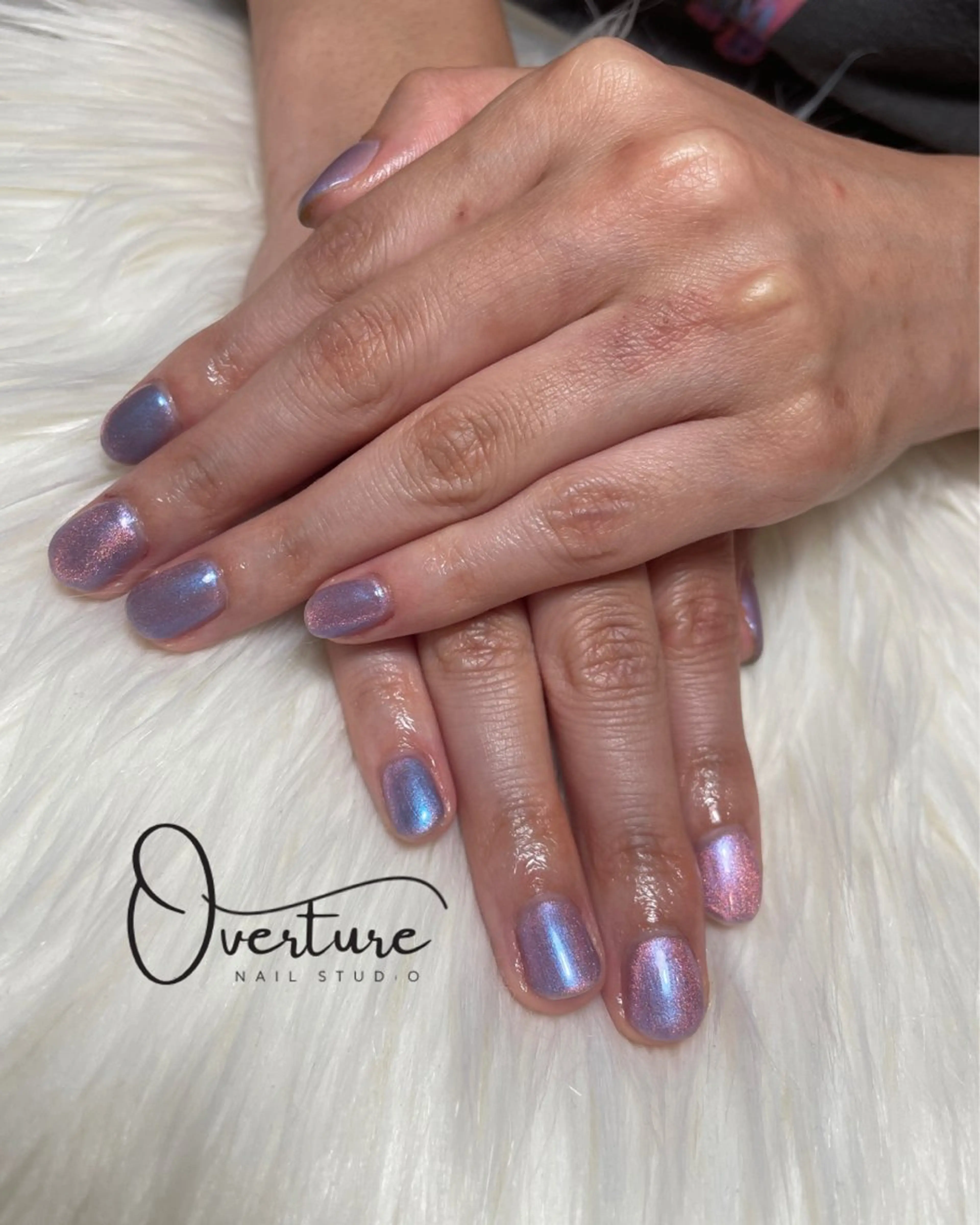 ネイル ワンカラーネイル Overture nail studio所属・Overture Sayaのネイルデザイン