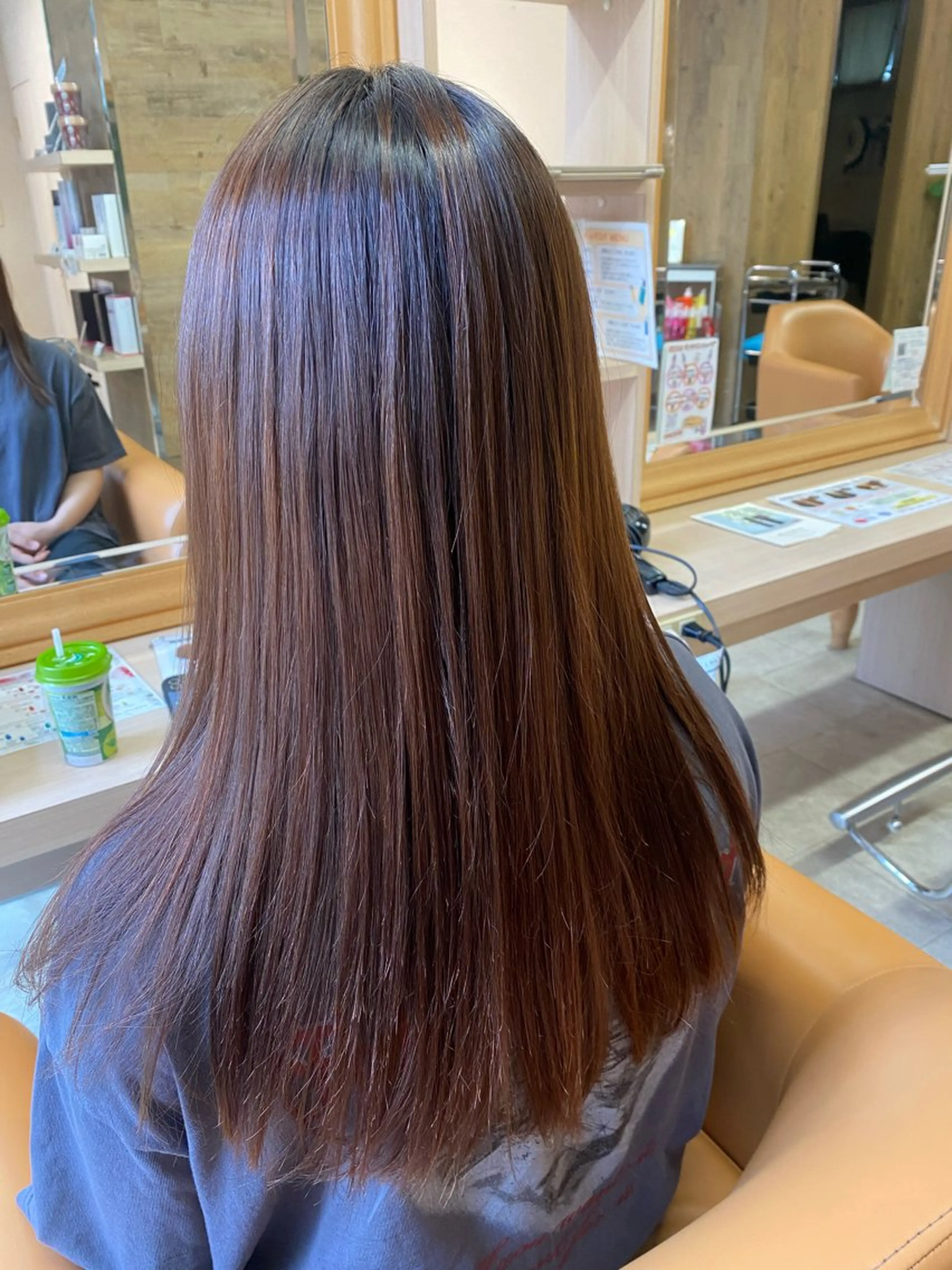 セミロング 髪質改善 縮毛矯正 縮毛矯正 rika 🪄透明感/艶髪のヘアスタイル