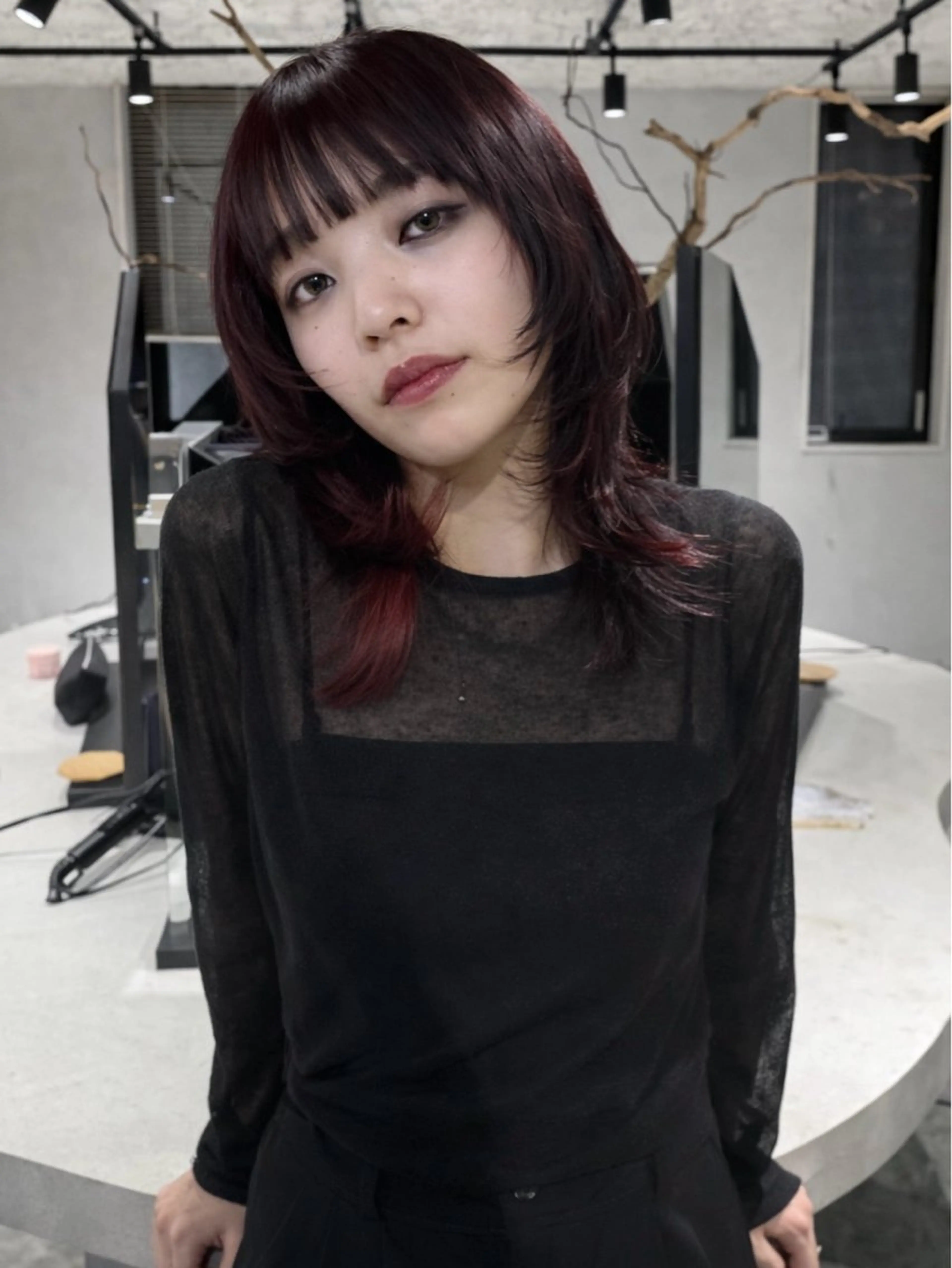 【カットモニター/月3名迄】レディースカット+スタイリング【レイヤー/ウルフ】の写真