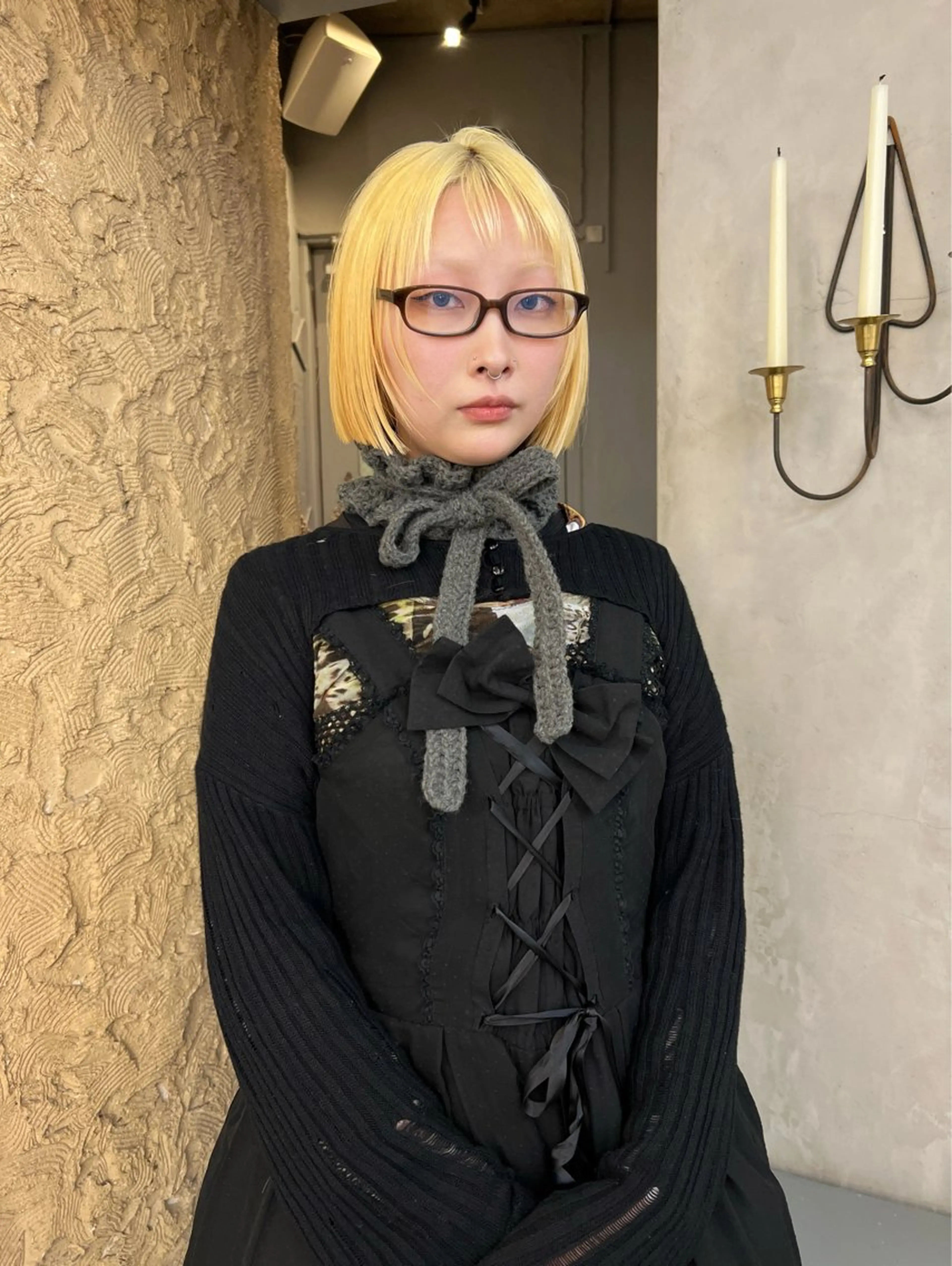 ミディアム カラー カット ヘアカラー haco＋所属・圧倒的デザイン力 店長🎨RENAのヘアスタイル