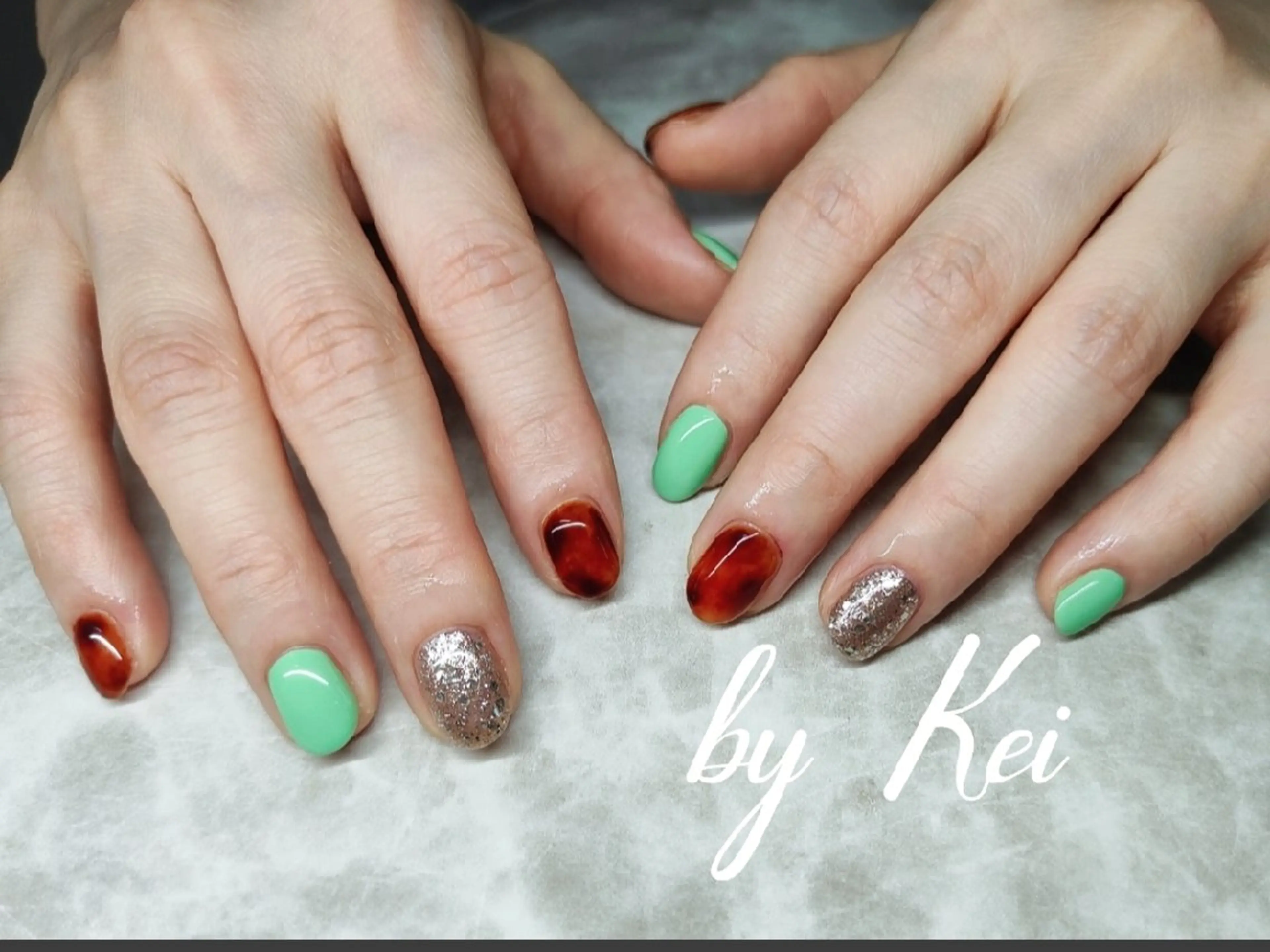 ネイル ハンドネイル 🎀 Kei 🎀のネイルデザイン