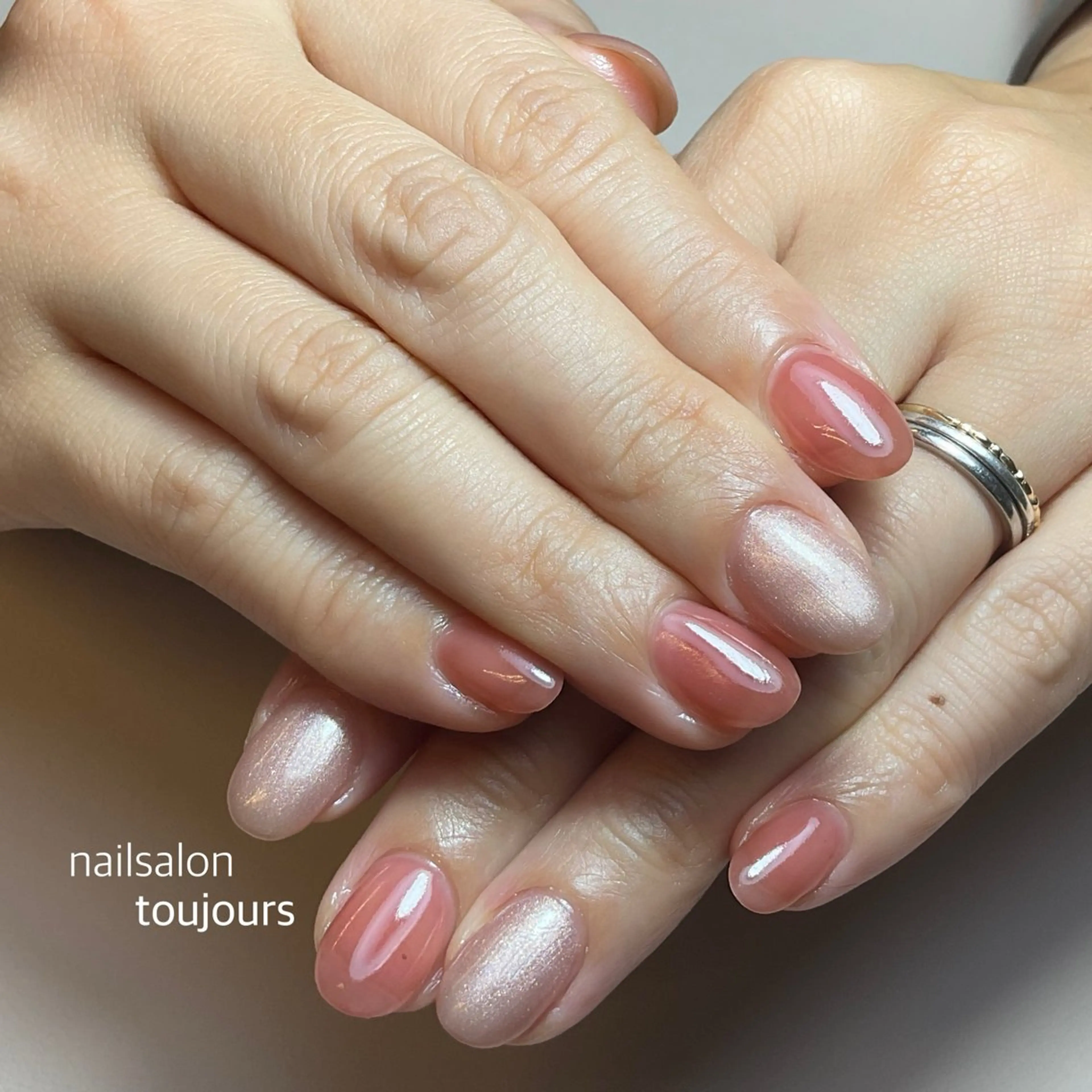 ネイル ワンカラーネイル 京都市右京区太秦ネイルサロン『toujours-ﾄｩｼﾞﾕ-ﾙ』所属・ネイルサロン トゥジュールのネイルデザイン