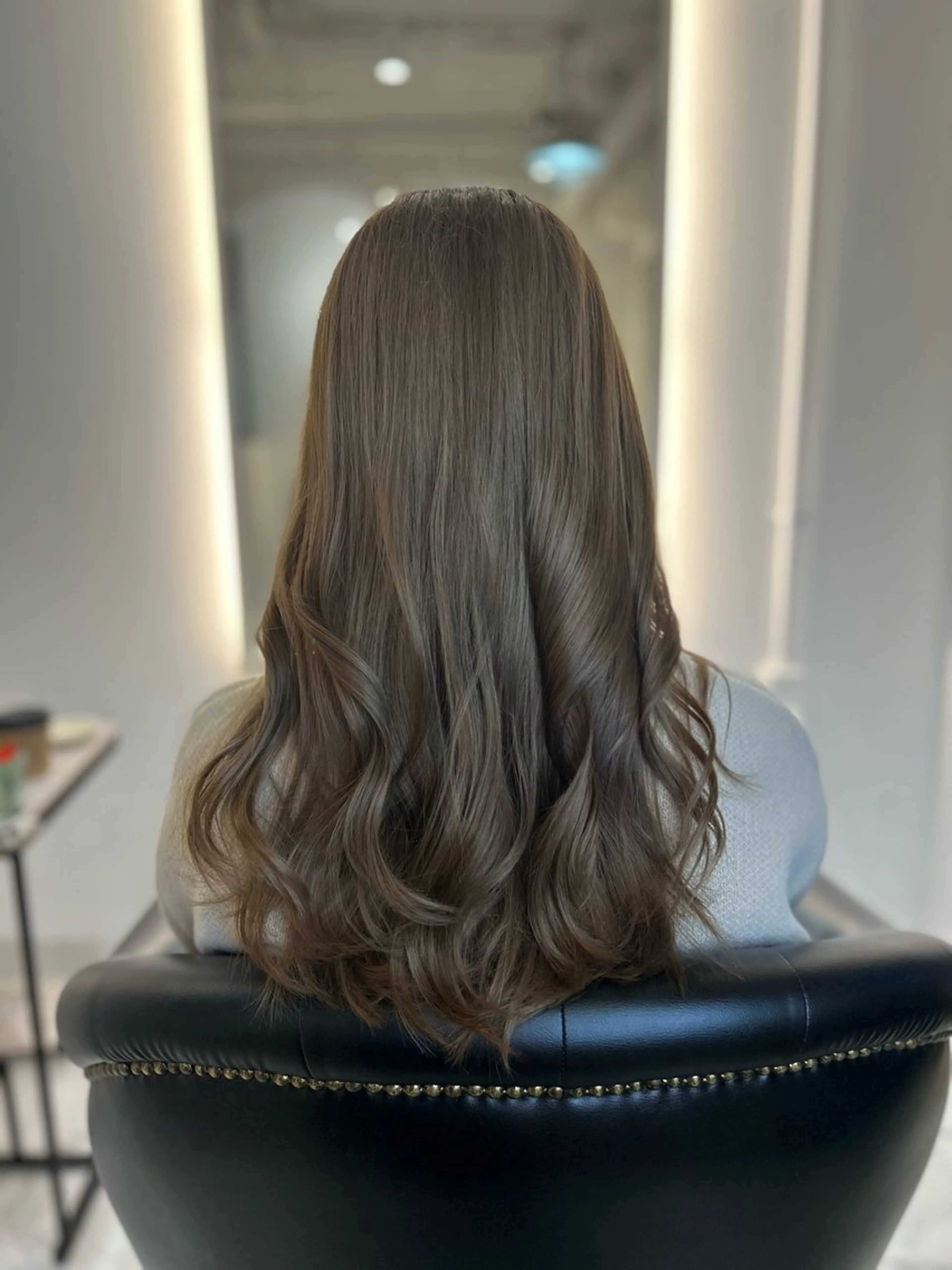 ロング カラー ヘアカラー トリートメント &chaLme   心斎橋所属・emi/髪質改善/ 韓国風/艶カラーのヘアスタイル