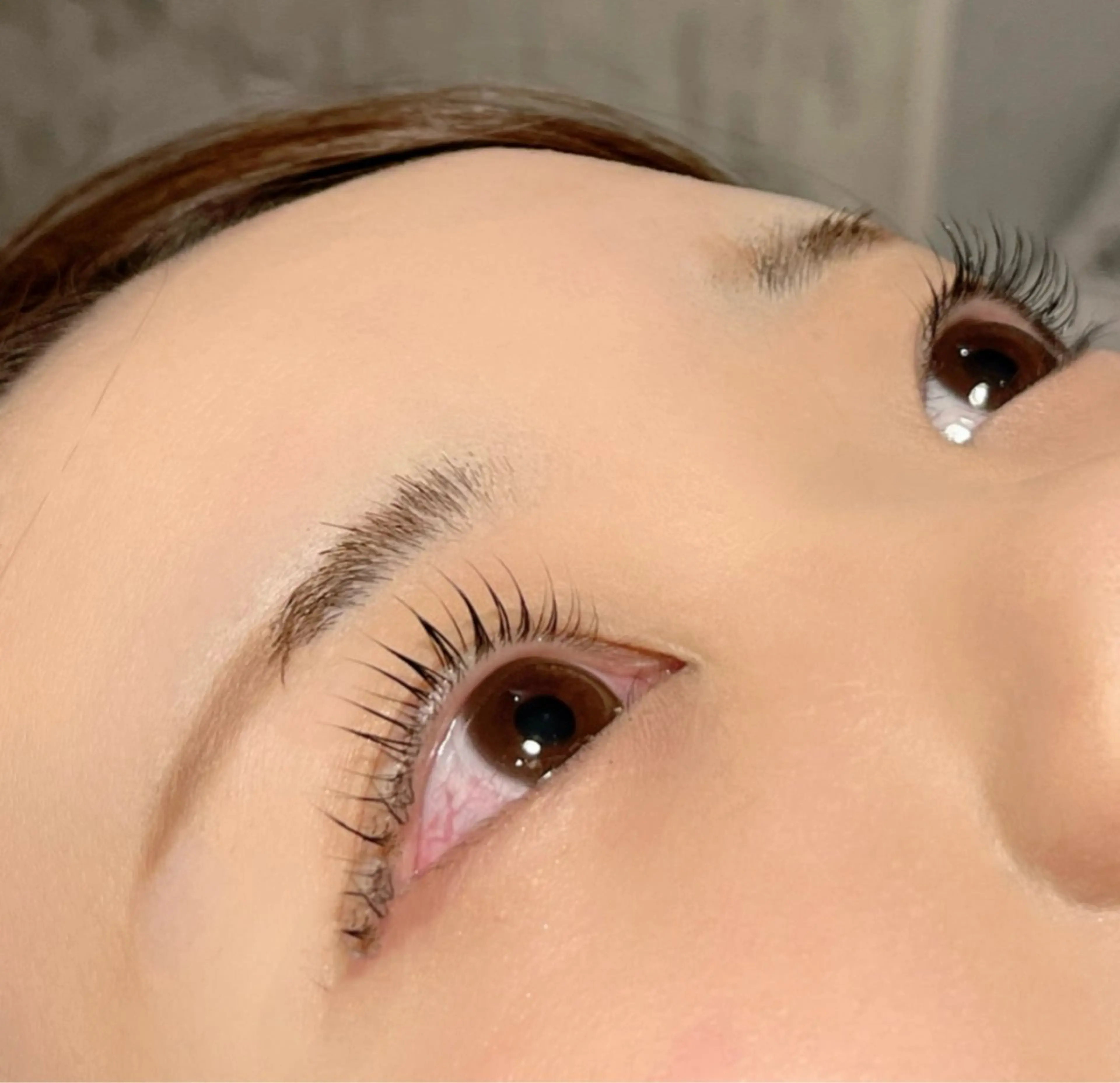 カラー まつ毛パーマとカラー 二刀流🥰岩崎夏実のヘアスタイル