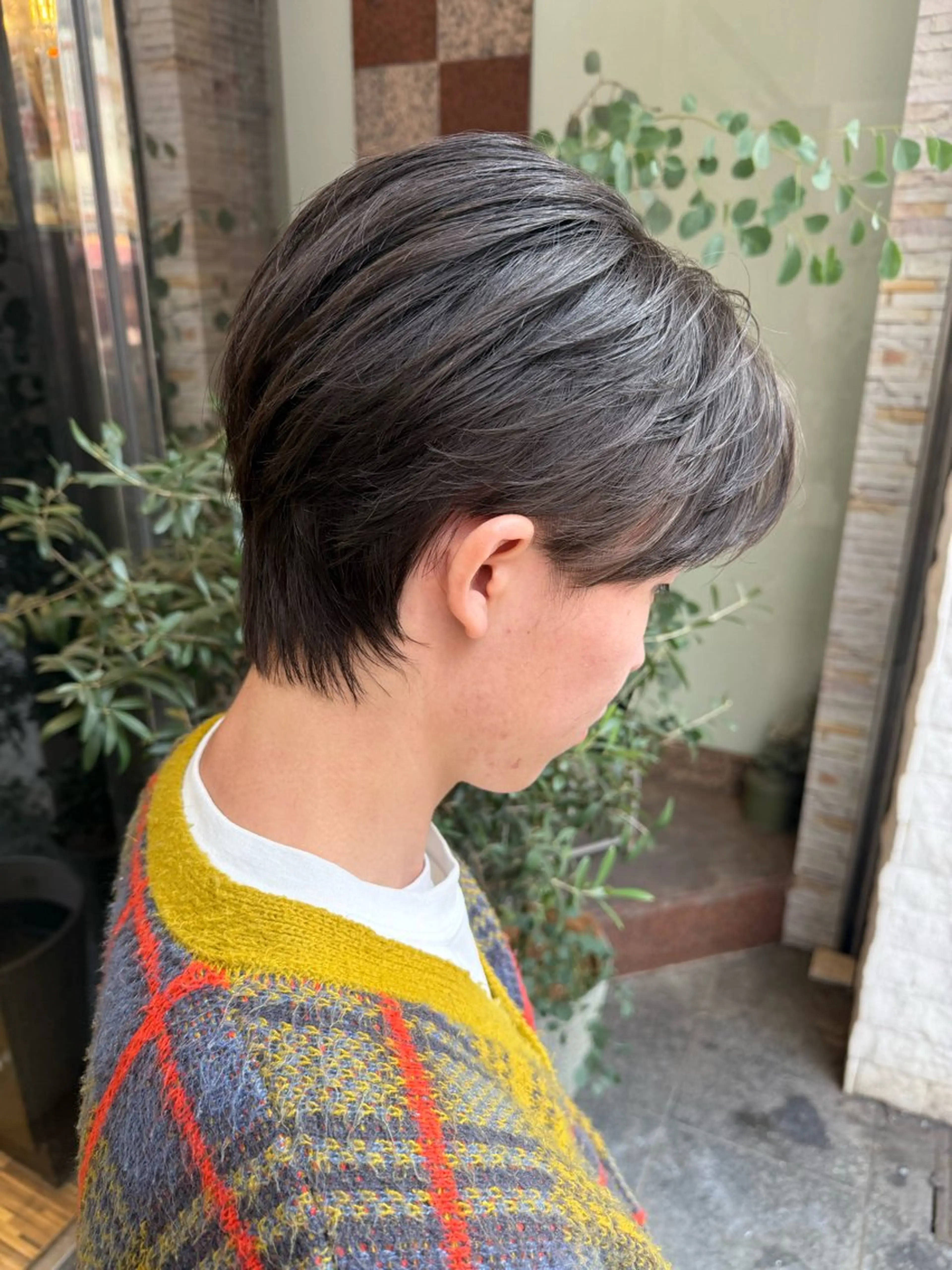 メンズ カット EARTH 山﨑龍馬のヘアスタイル