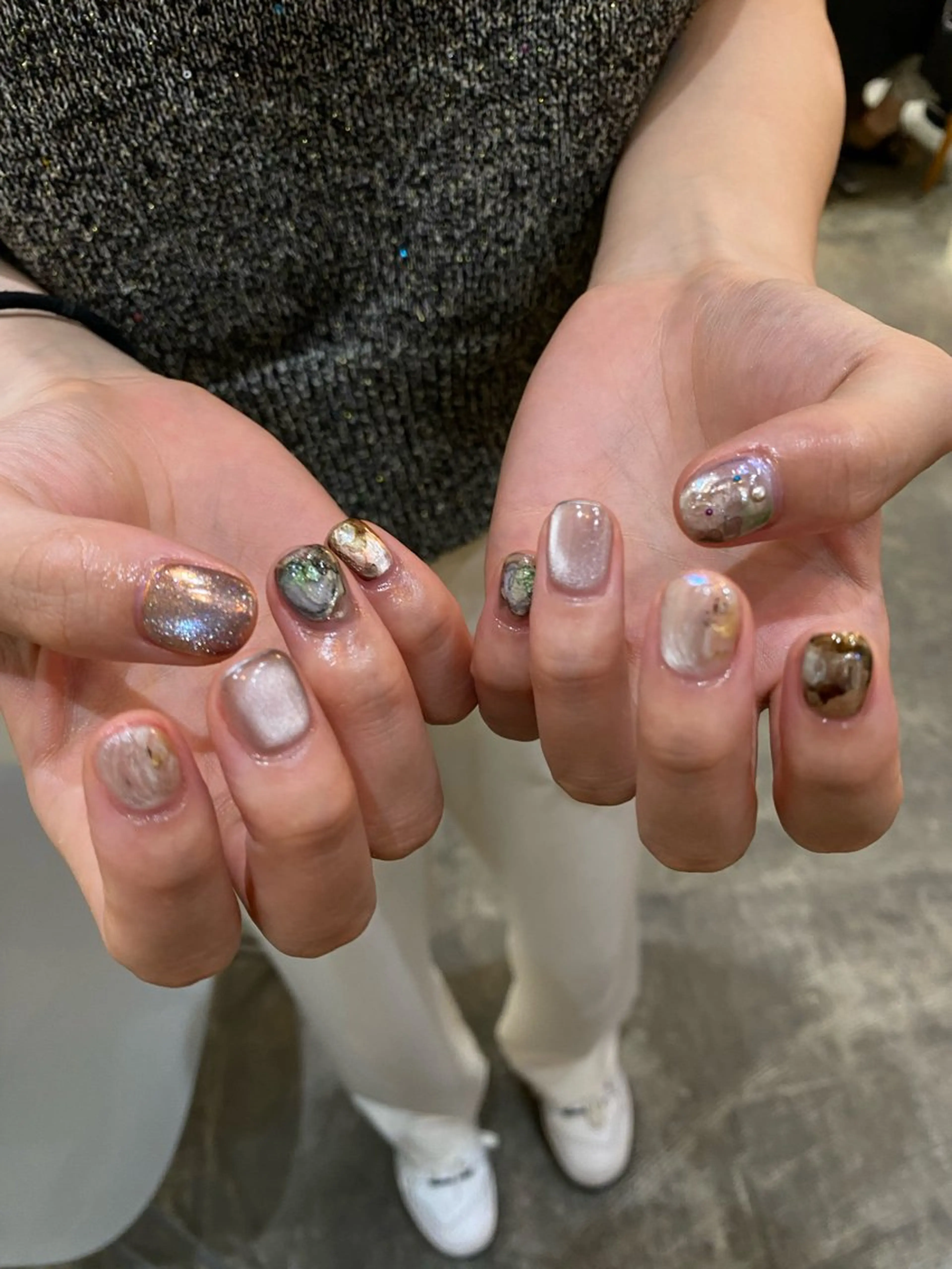 ネイル nable.所属・栗林 実莉のネイルデザイン