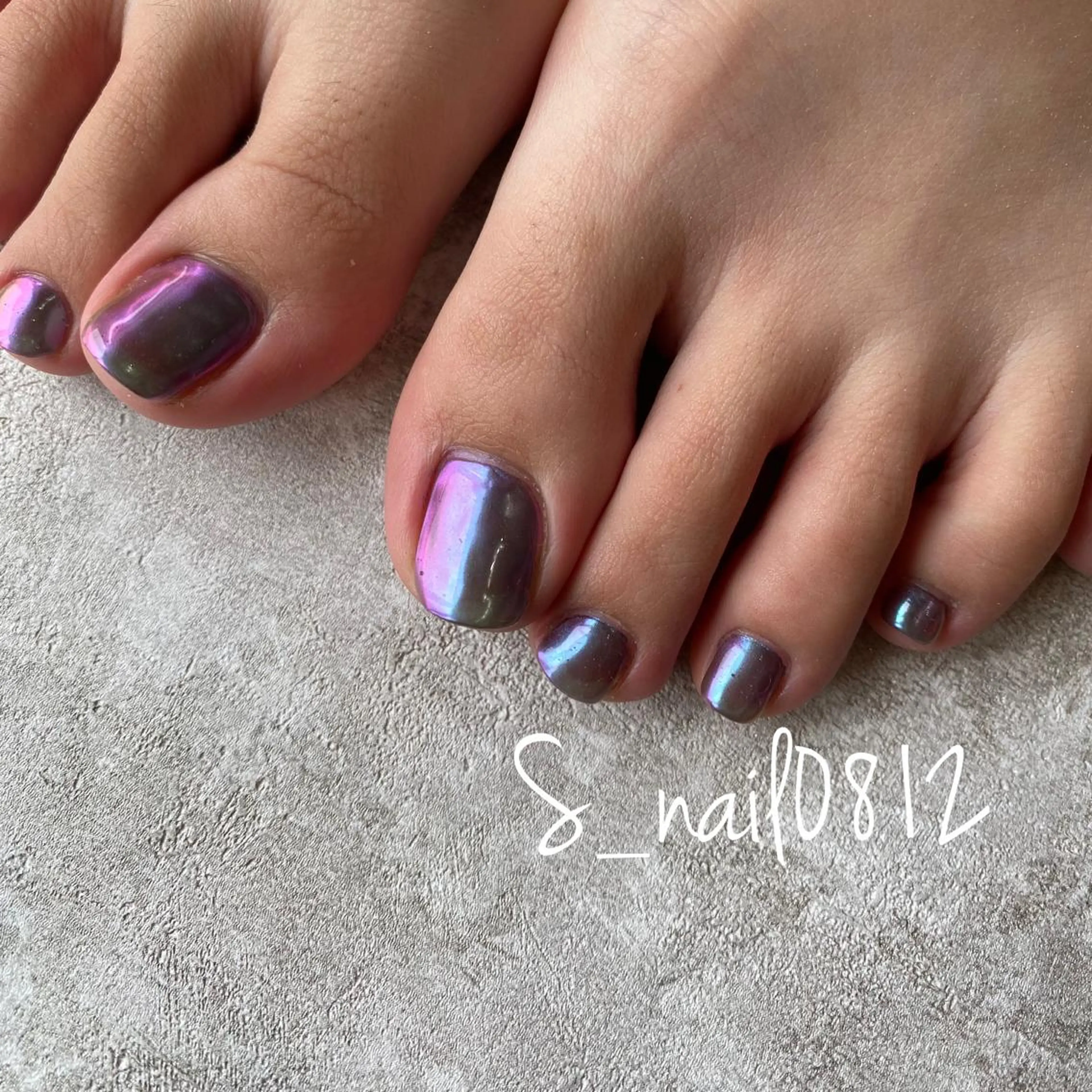 ネイル ミラーネイル 菅原 さおりのネイルデザイン