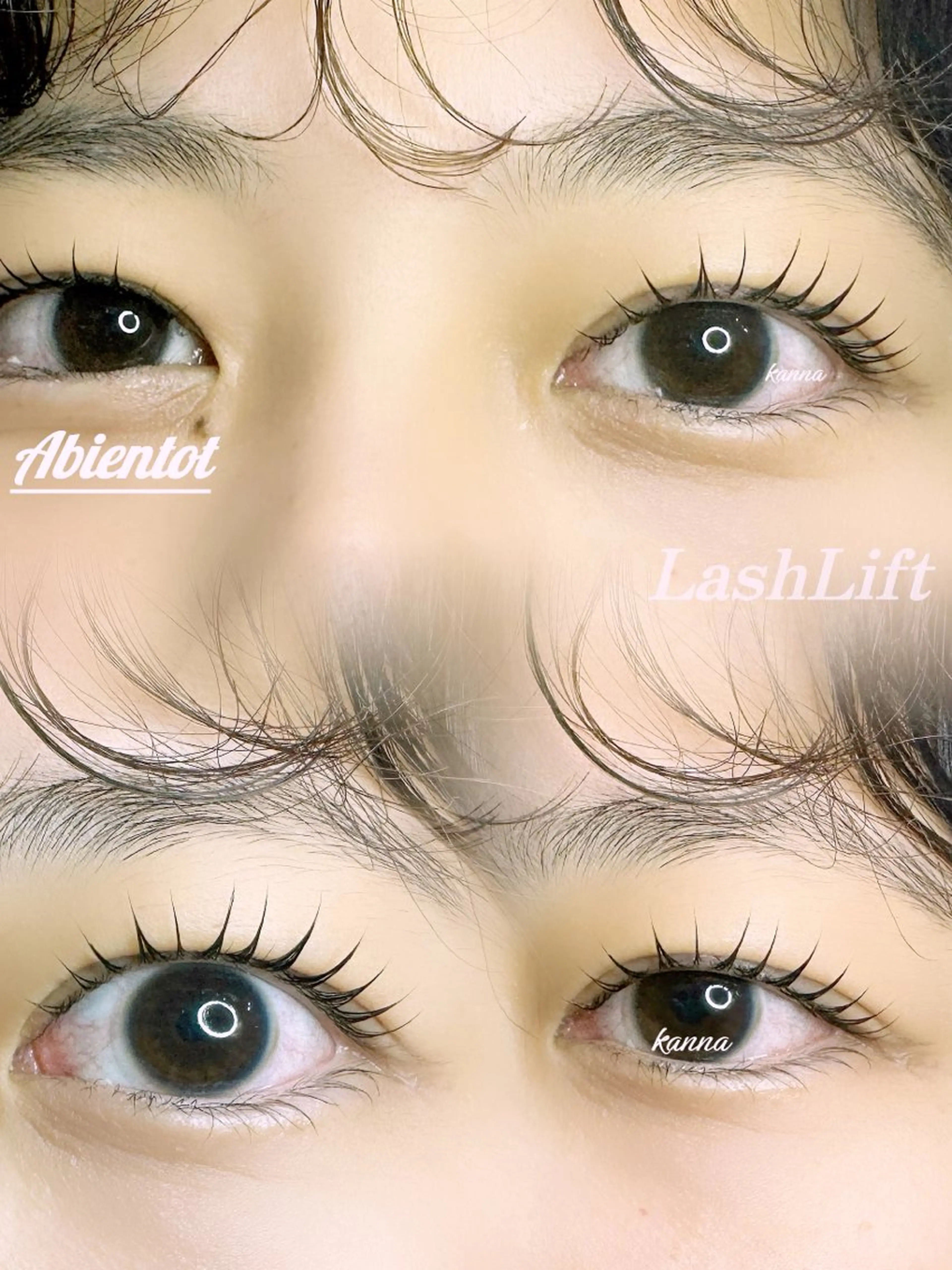 マツエク・マツパ Abientot Kannaのマツエク・マツパデザイン