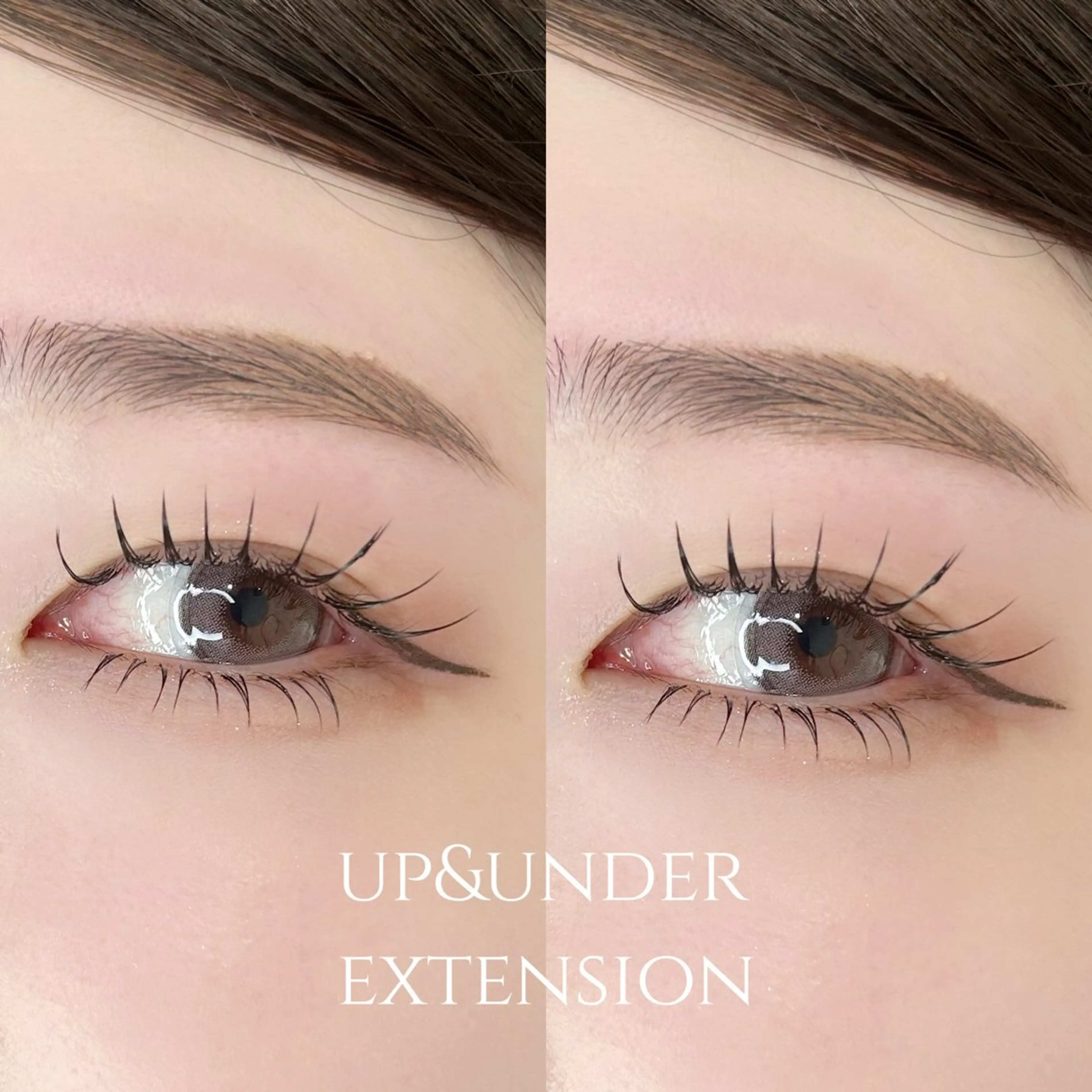 上下LEDエクステ（treatment込）の写真