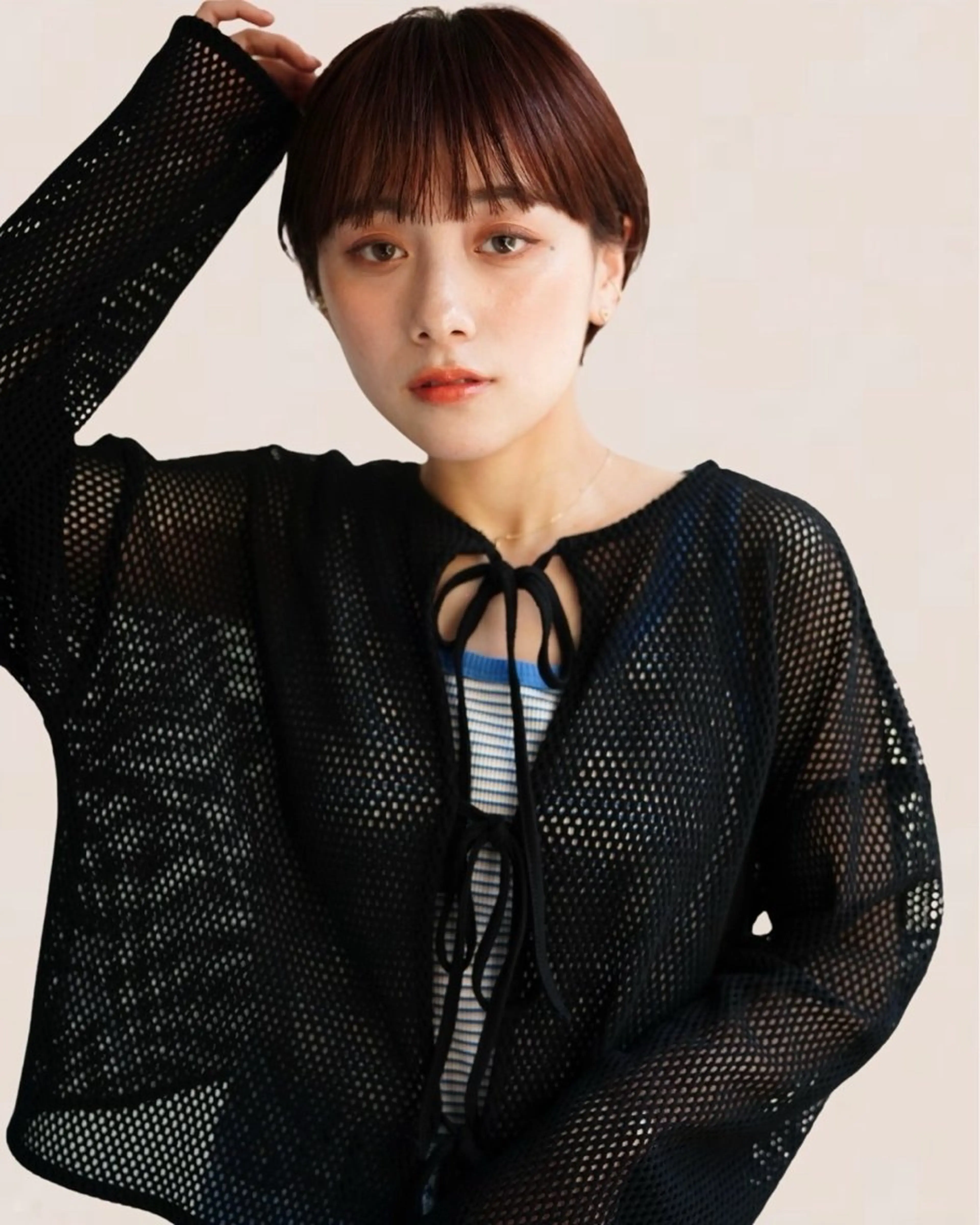 ショート カラー 銀座⚜️【脱白髪染め 美髪矯正】トグチのヘアスタイル