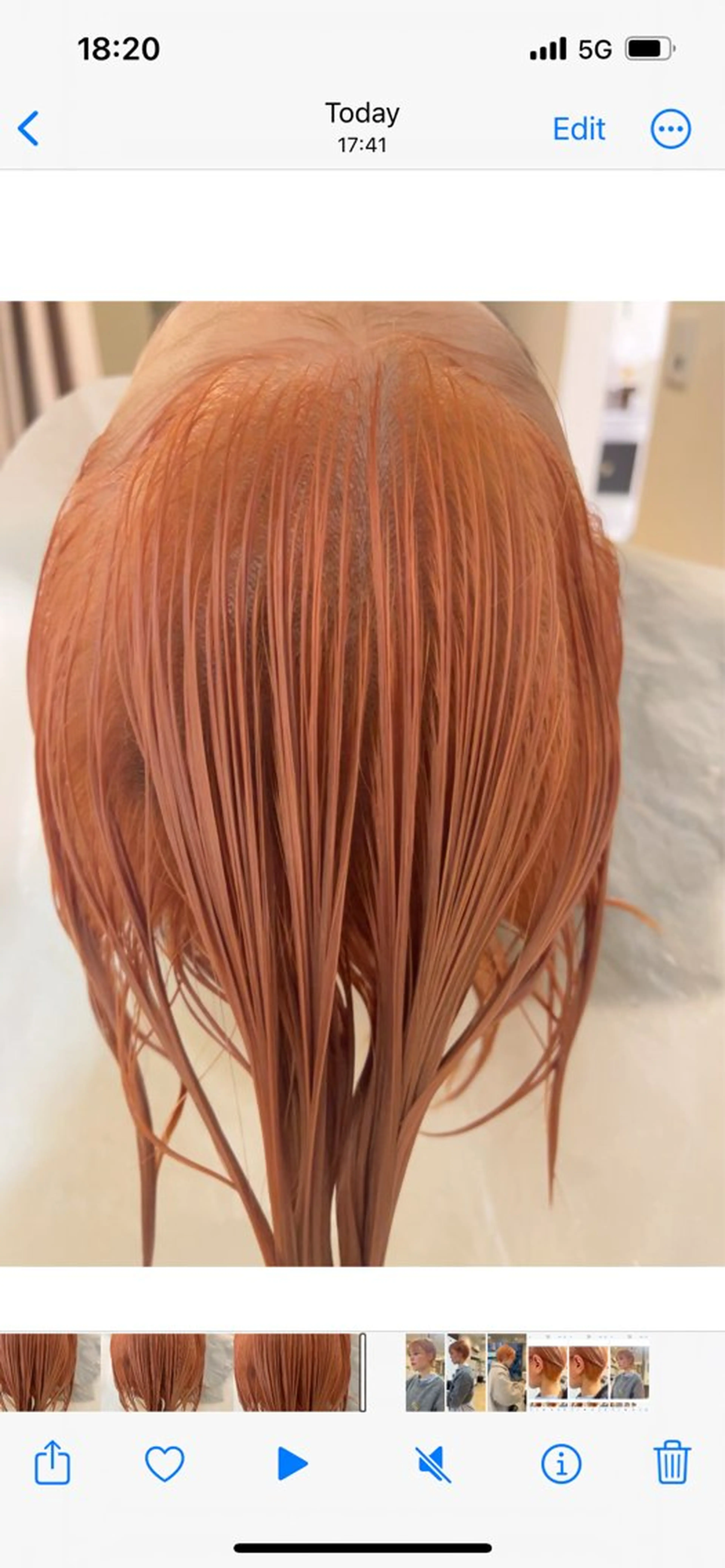 カラー ブリーチ RIO 福岡美容師のヘアスタイル