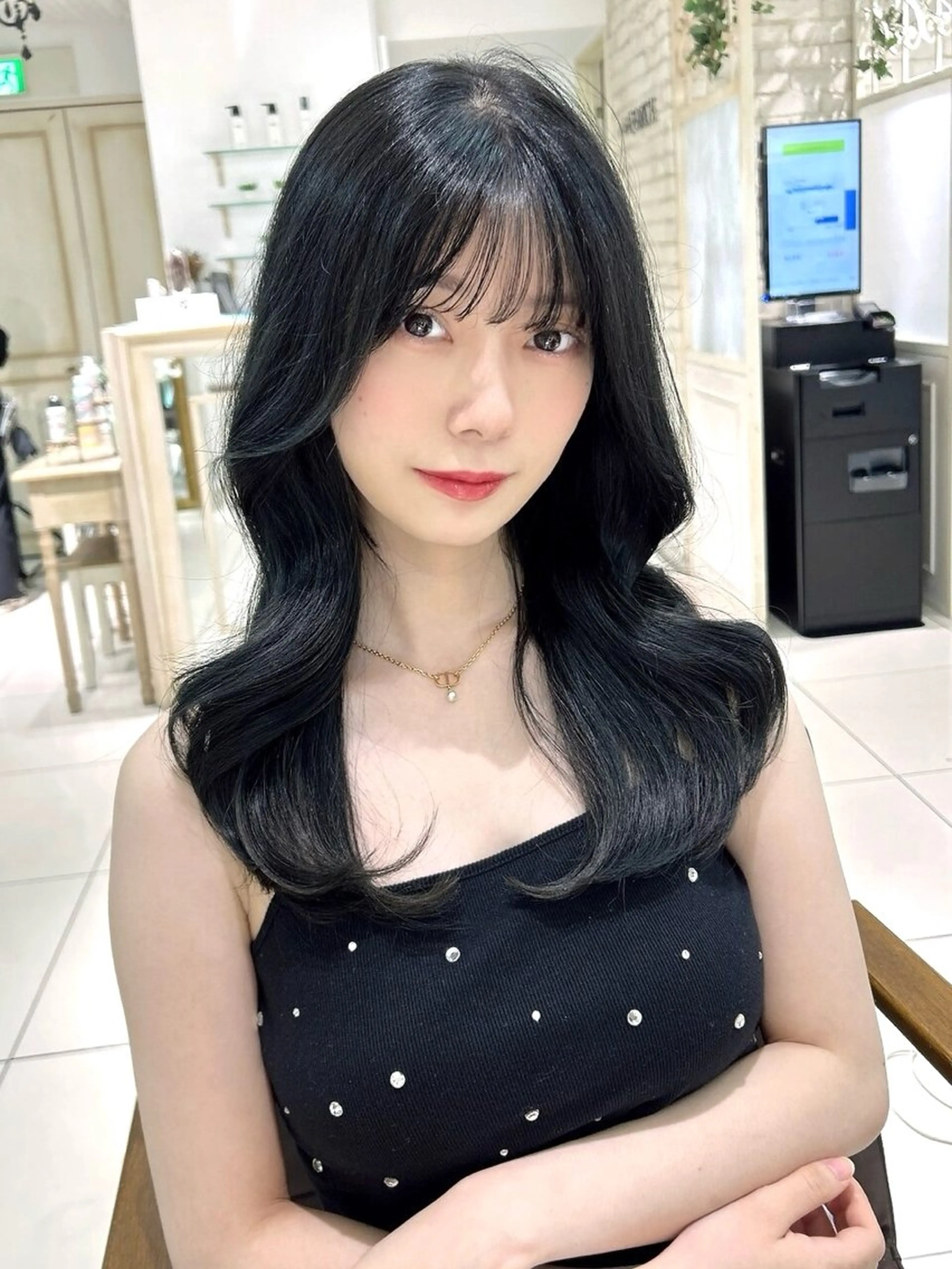 ロング 縮毛矯正⭐️ TAKAHIROのヘアスタイル