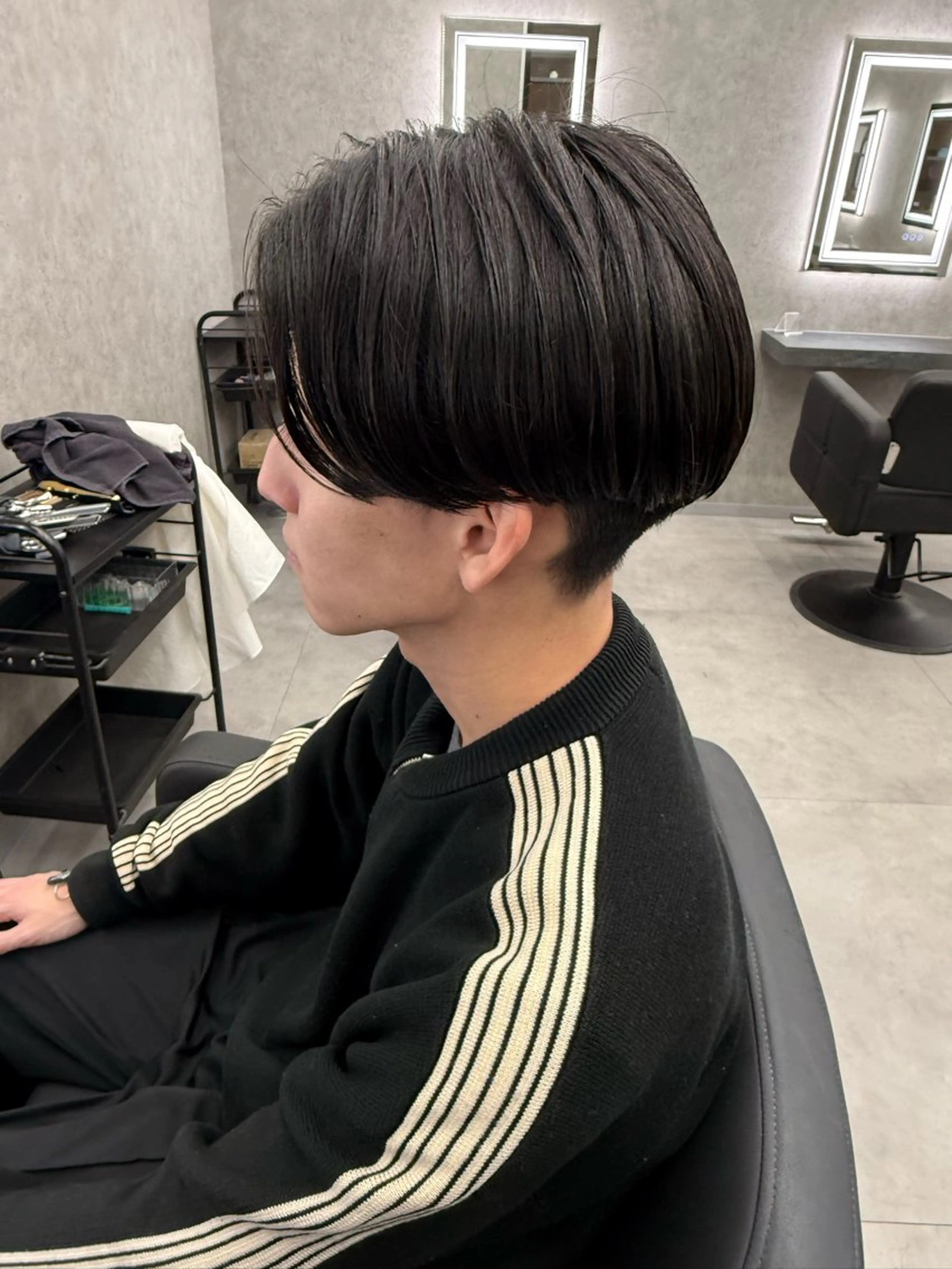 ミディアム 本田 春音のヘアスタイル