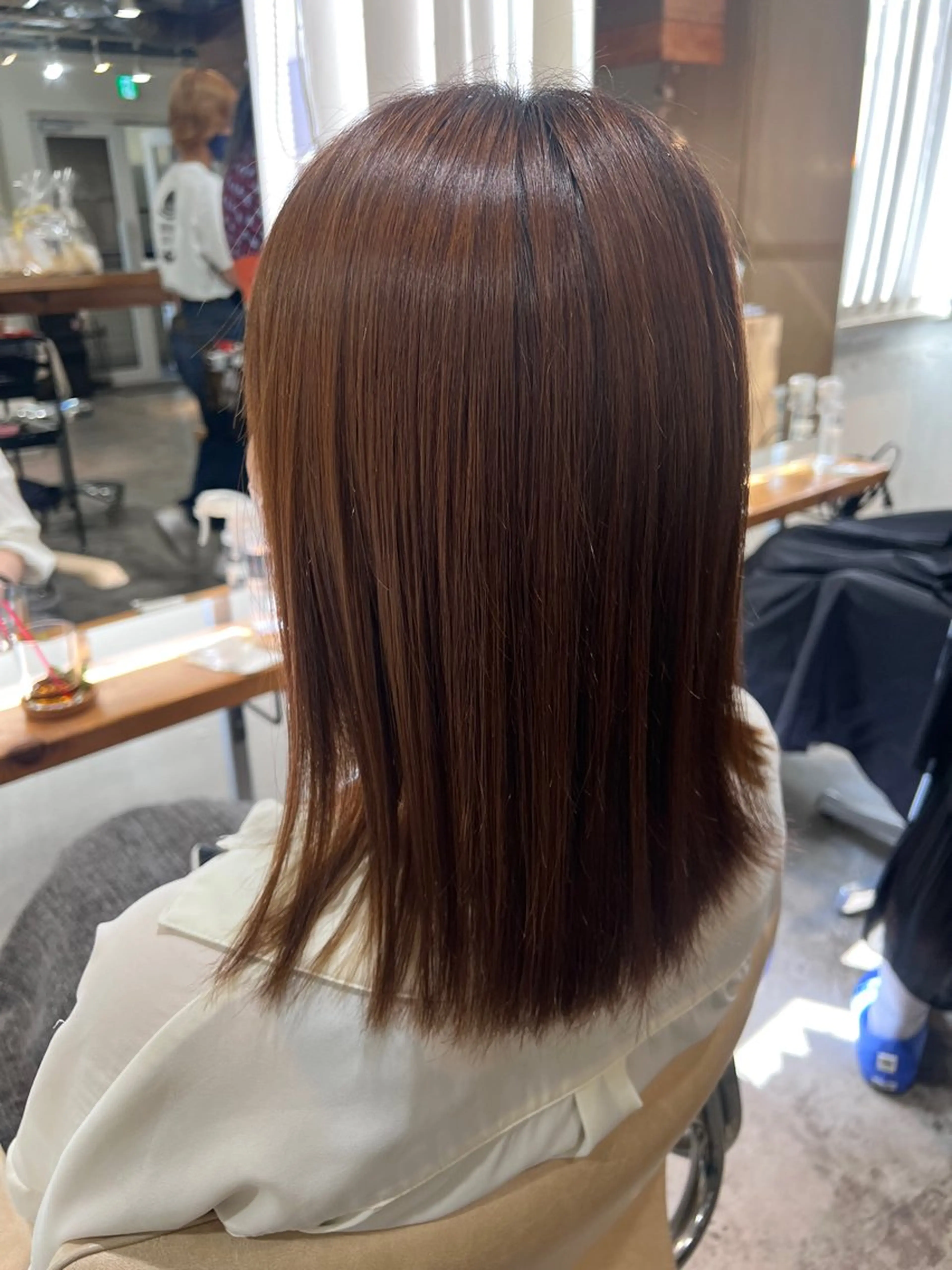 セミロング green登戸所属・🔹レディース🔹 GINJIのヘアスタイル