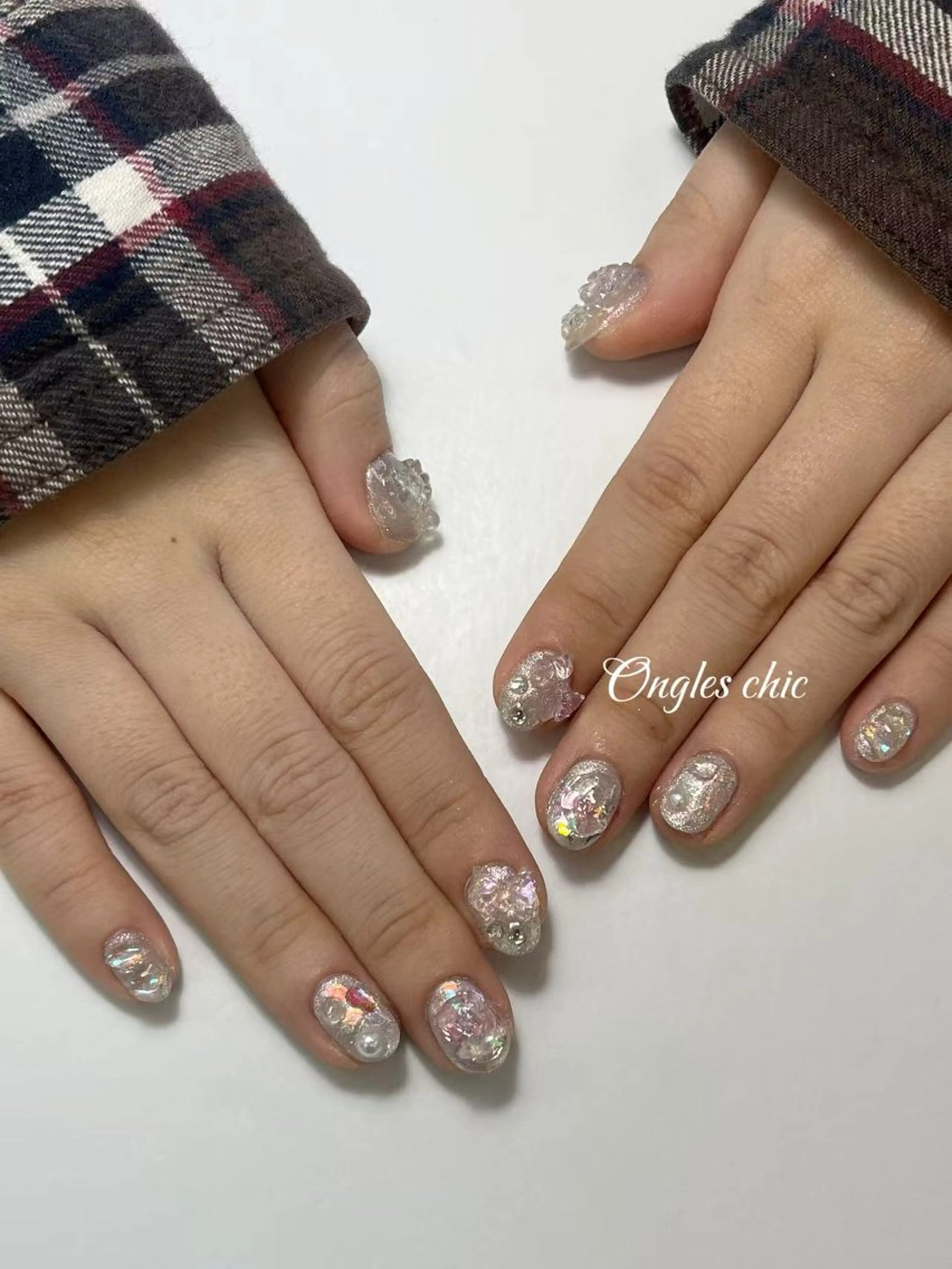 ネイル ハンドネイル ongles chicのネイルデザイン