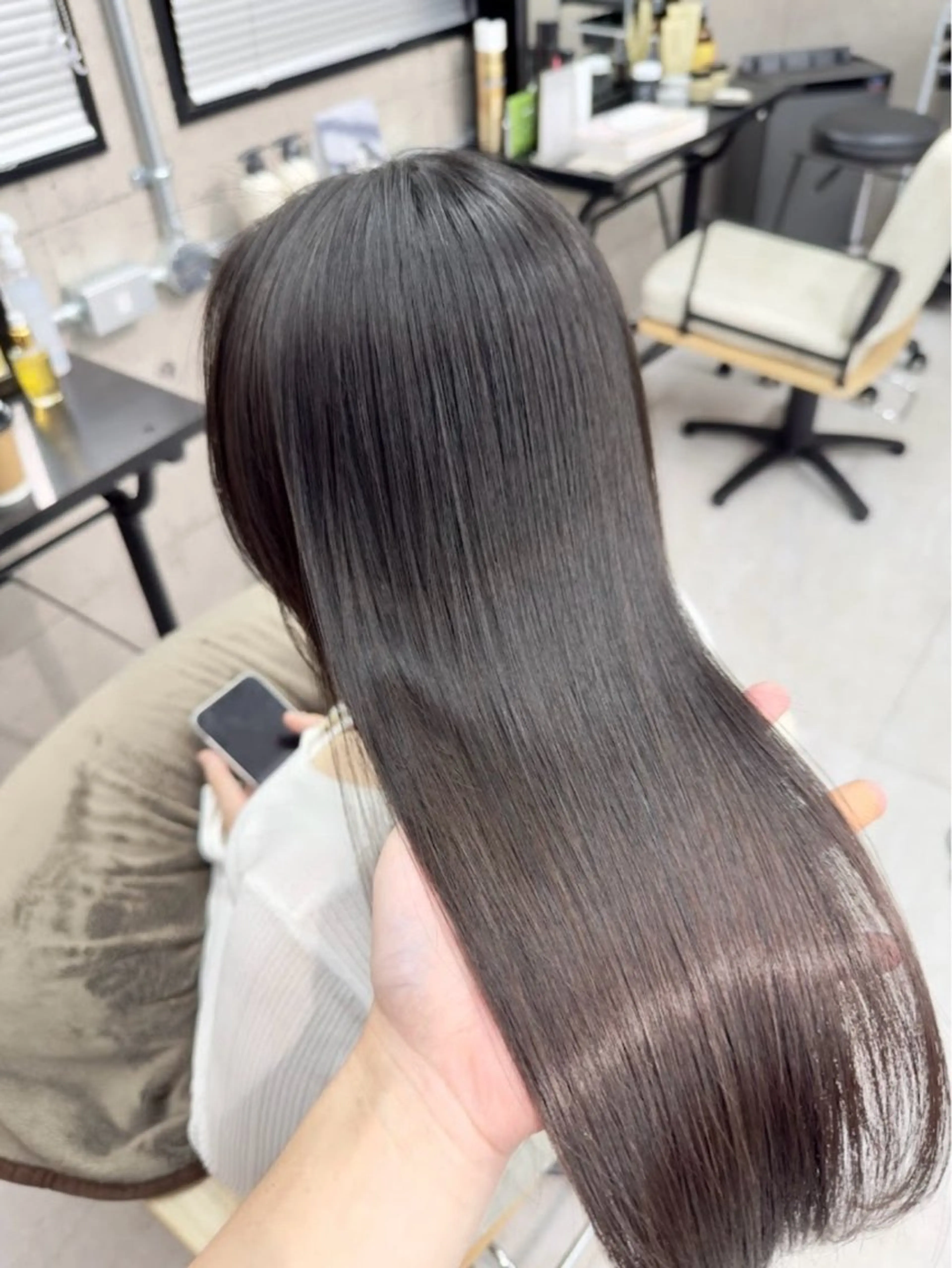 ロング カラー パーマ 🌸東中野/髪質改善 美髪特化/櫻井🌸のヘアスタイル