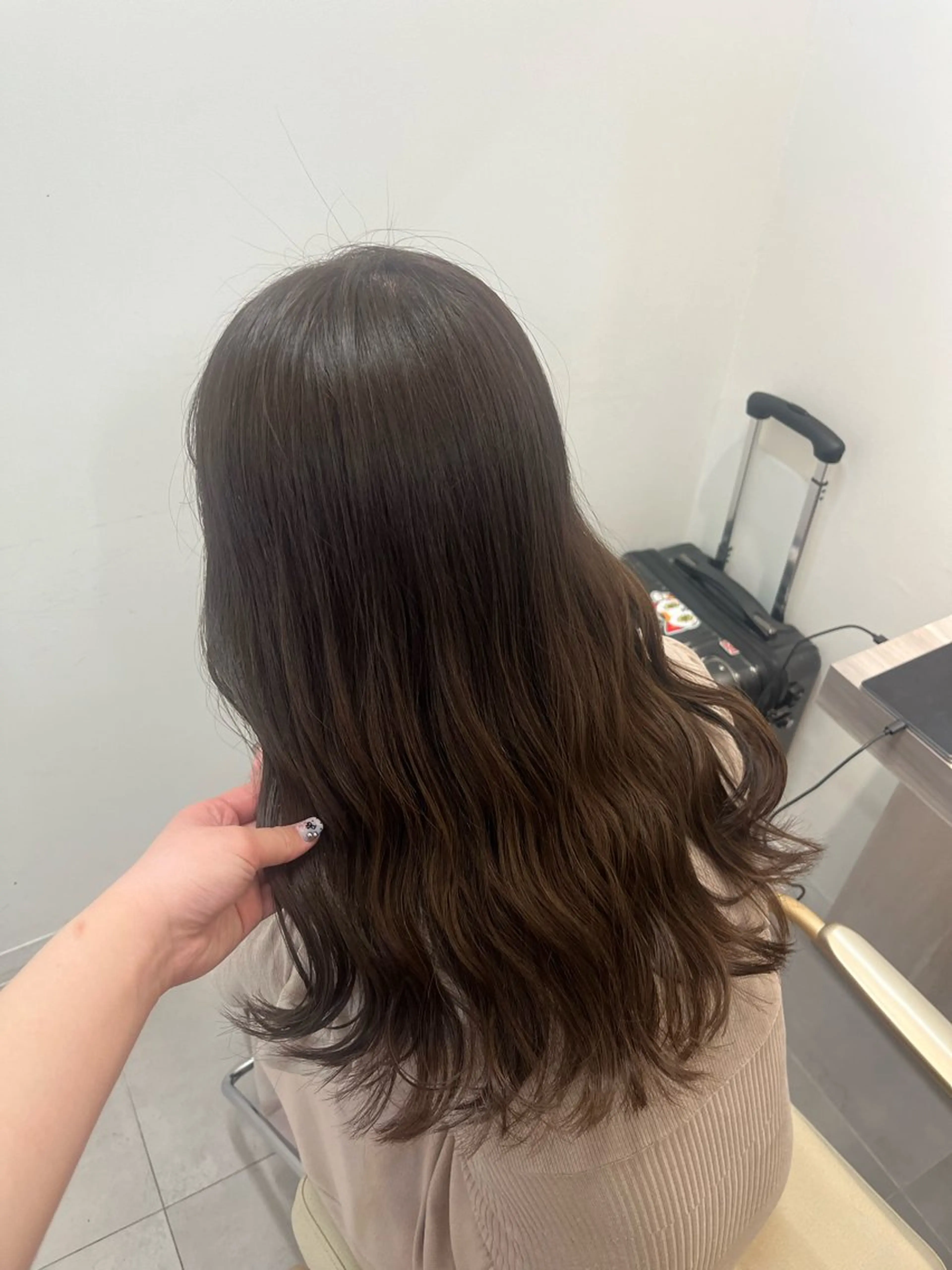 ロング みう/仙台/暖色/ 艶髪/顔周りカット/のヘアスタイル