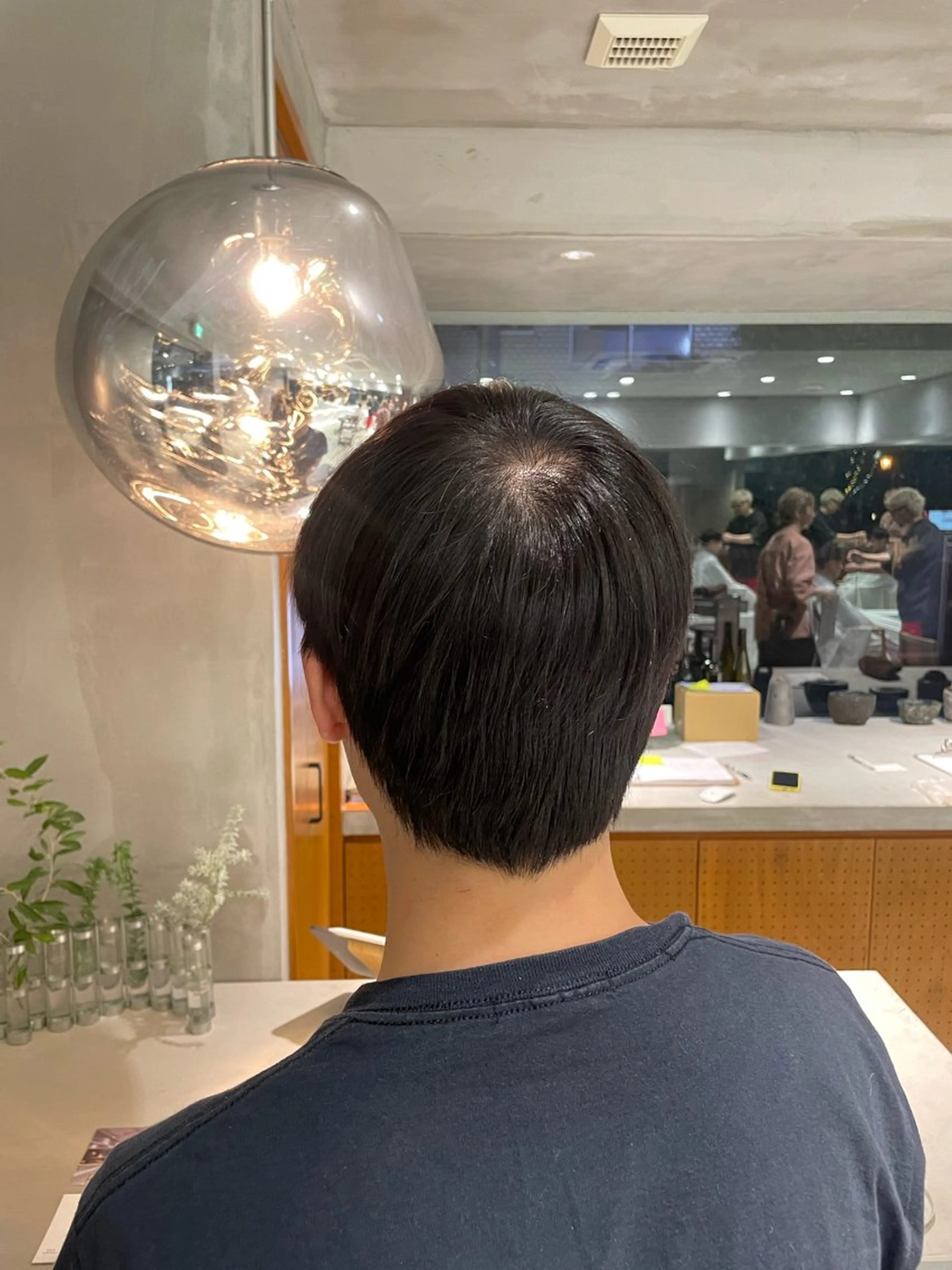 カラー メンズ 頼金 愛海のヘアスタイル