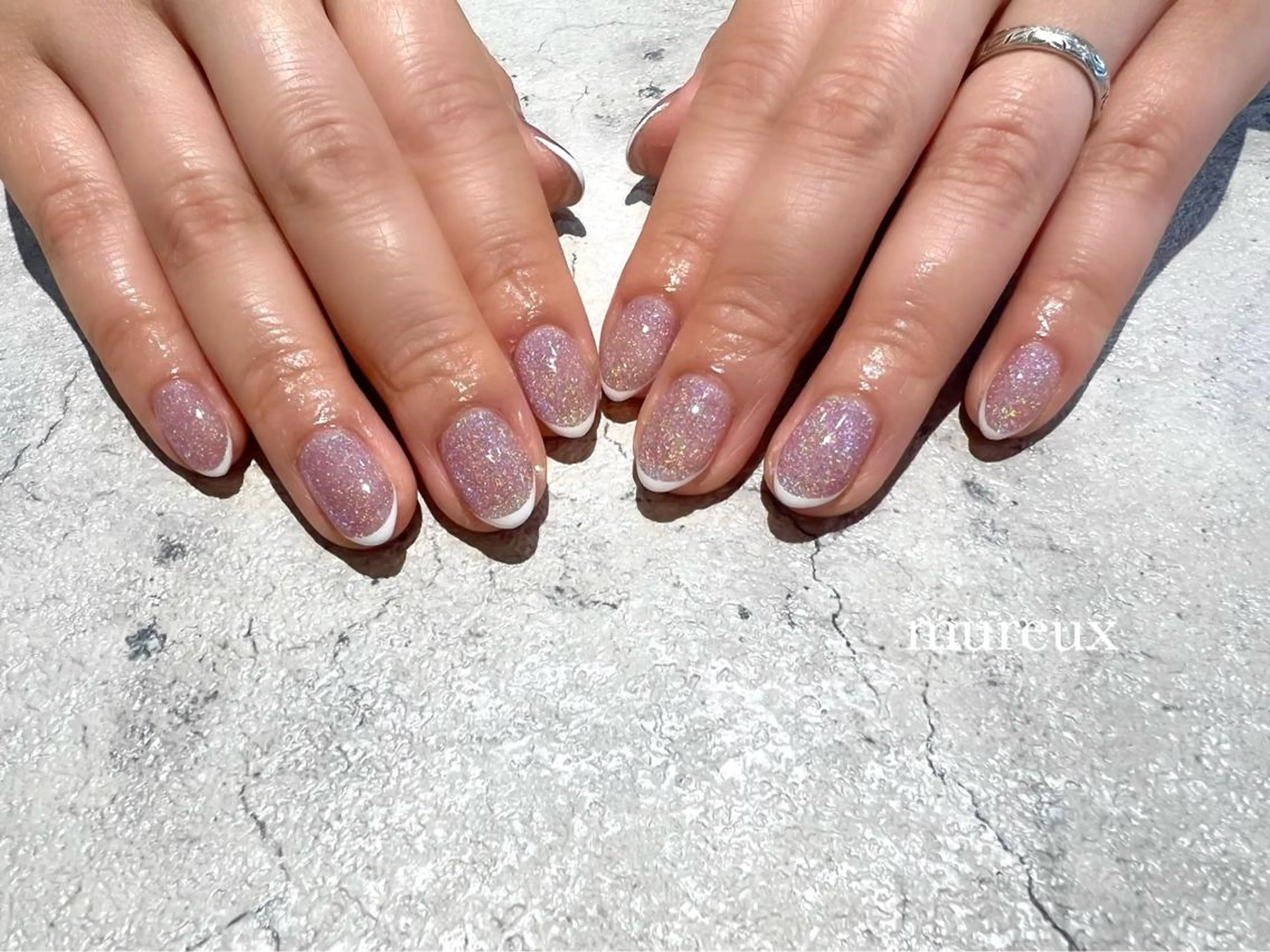 ネイル マグネットネイル ハンドネイル mureux ∵ayakaのネイルデザイン