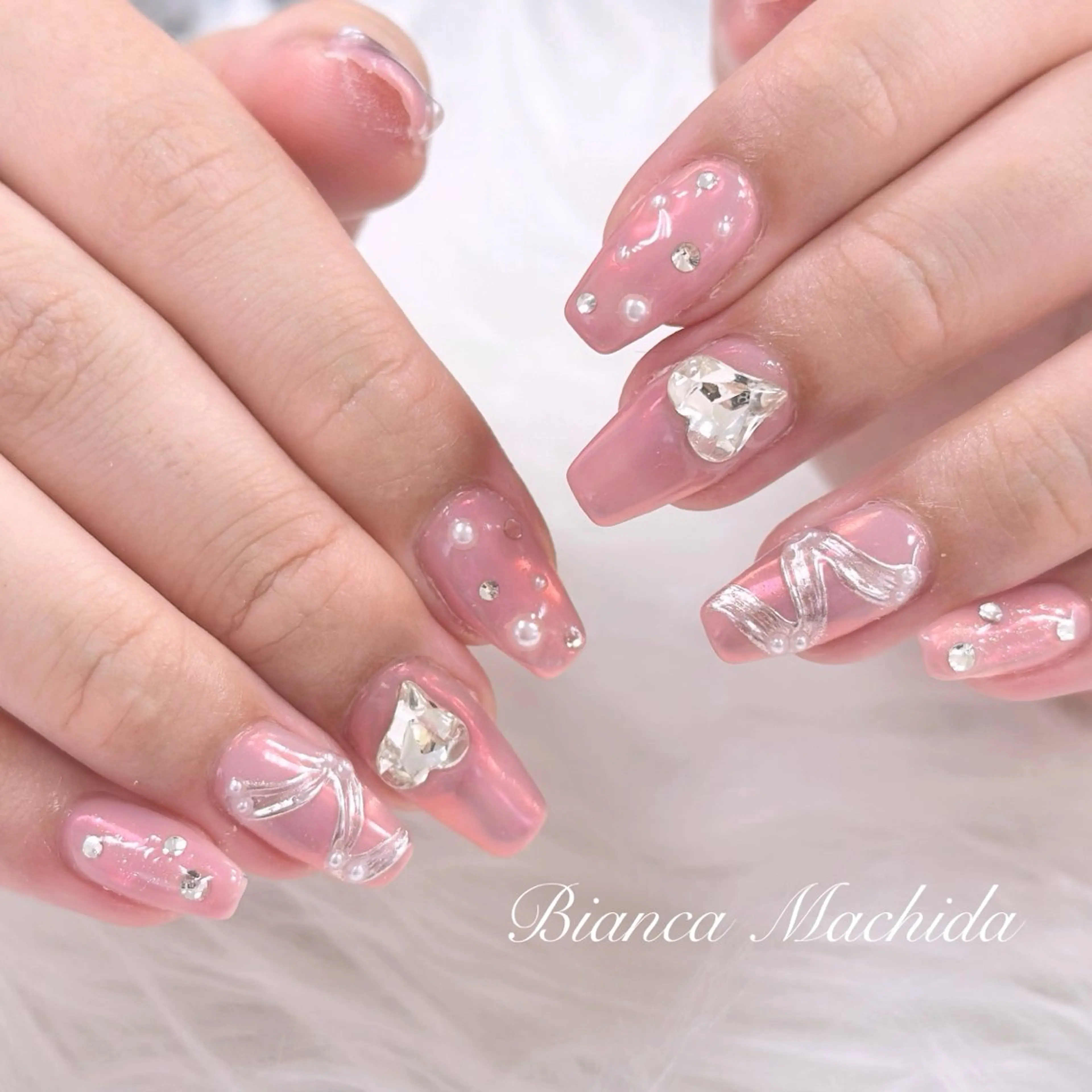 ネイル ハンドネイル Bianca👼🏻 OIKAWAのネイルデザイン