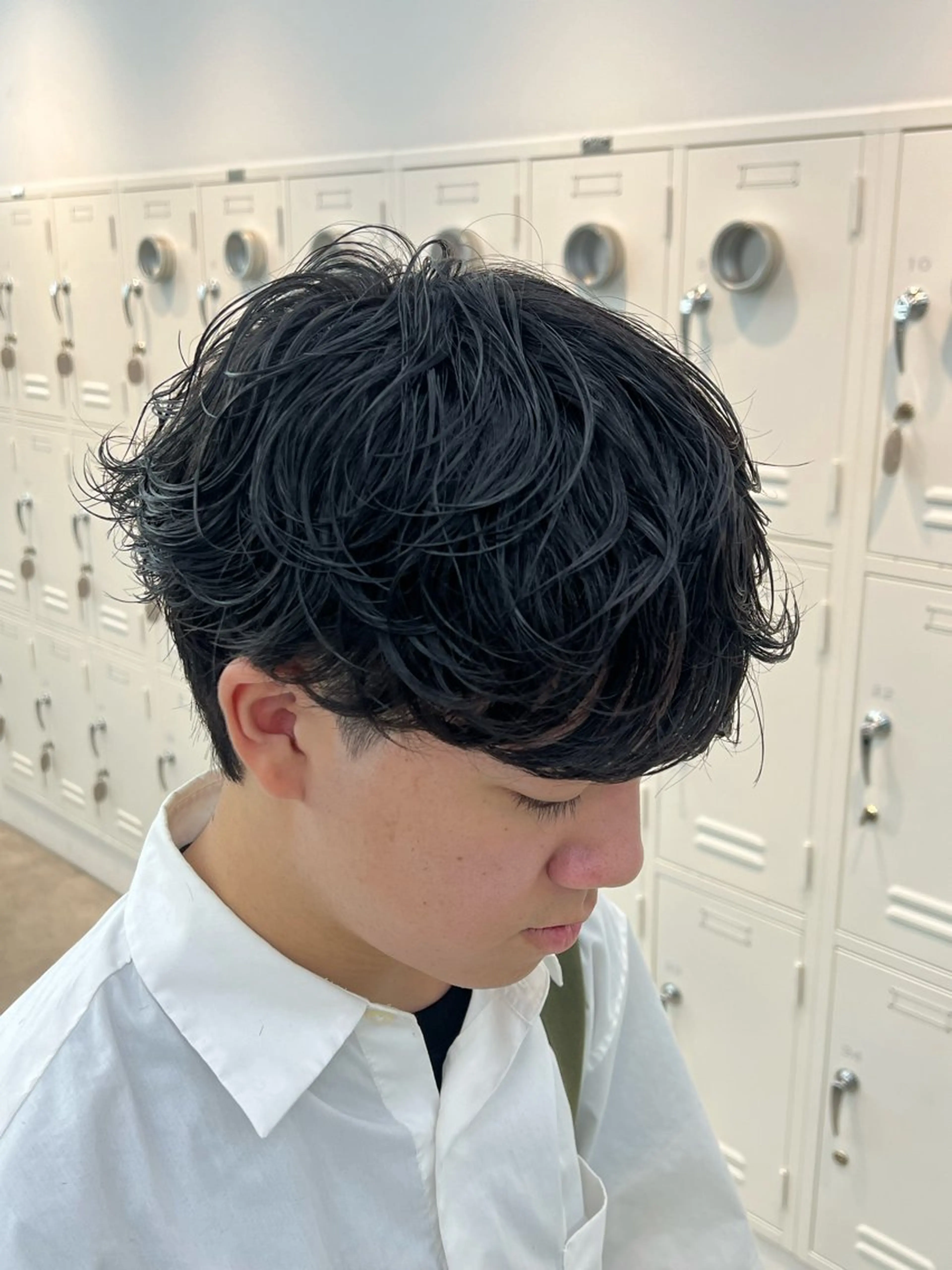 パーマ メンズ メンズパーマ カット パーマ fifth栄|波巻き 職人🌀ゆうとのヘアスタイル