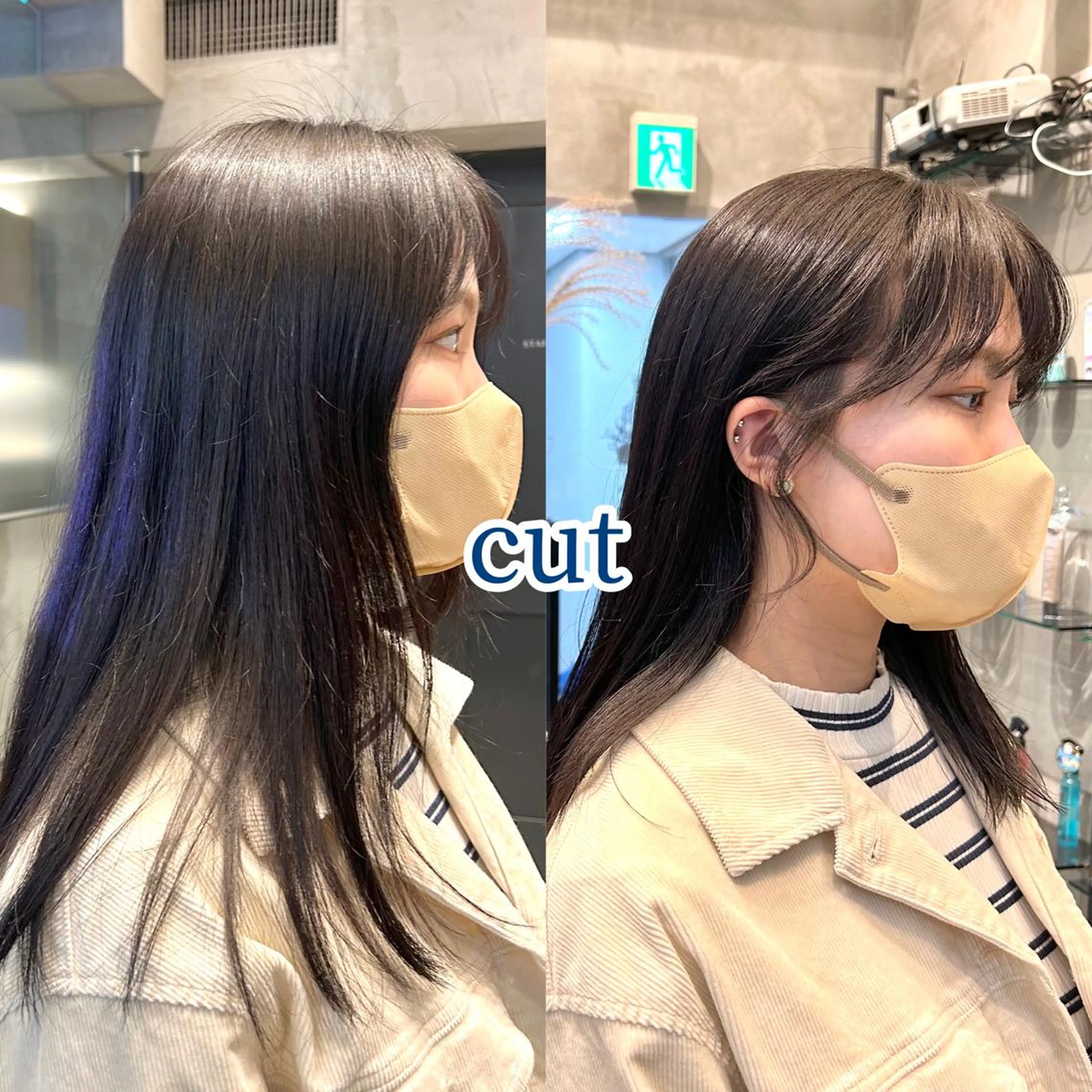 セミロング 髪質改善 ANFINI所属・ボブ・レイヤー 田中 励也のヘアスタイル