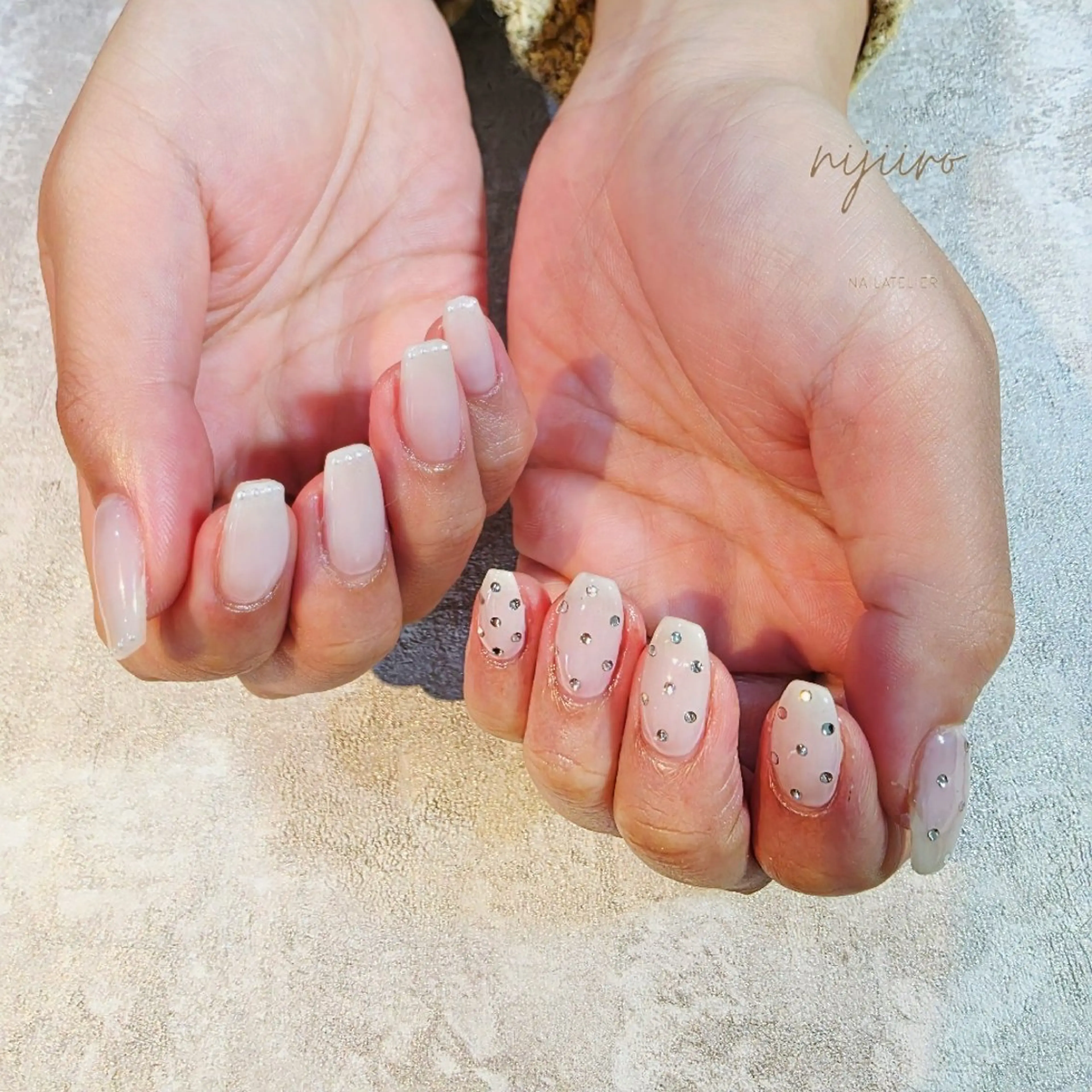 ネイル ハンドネイル nailatelier nijiiro.所属・nijiiro🌈 サトウのネイルデザイン