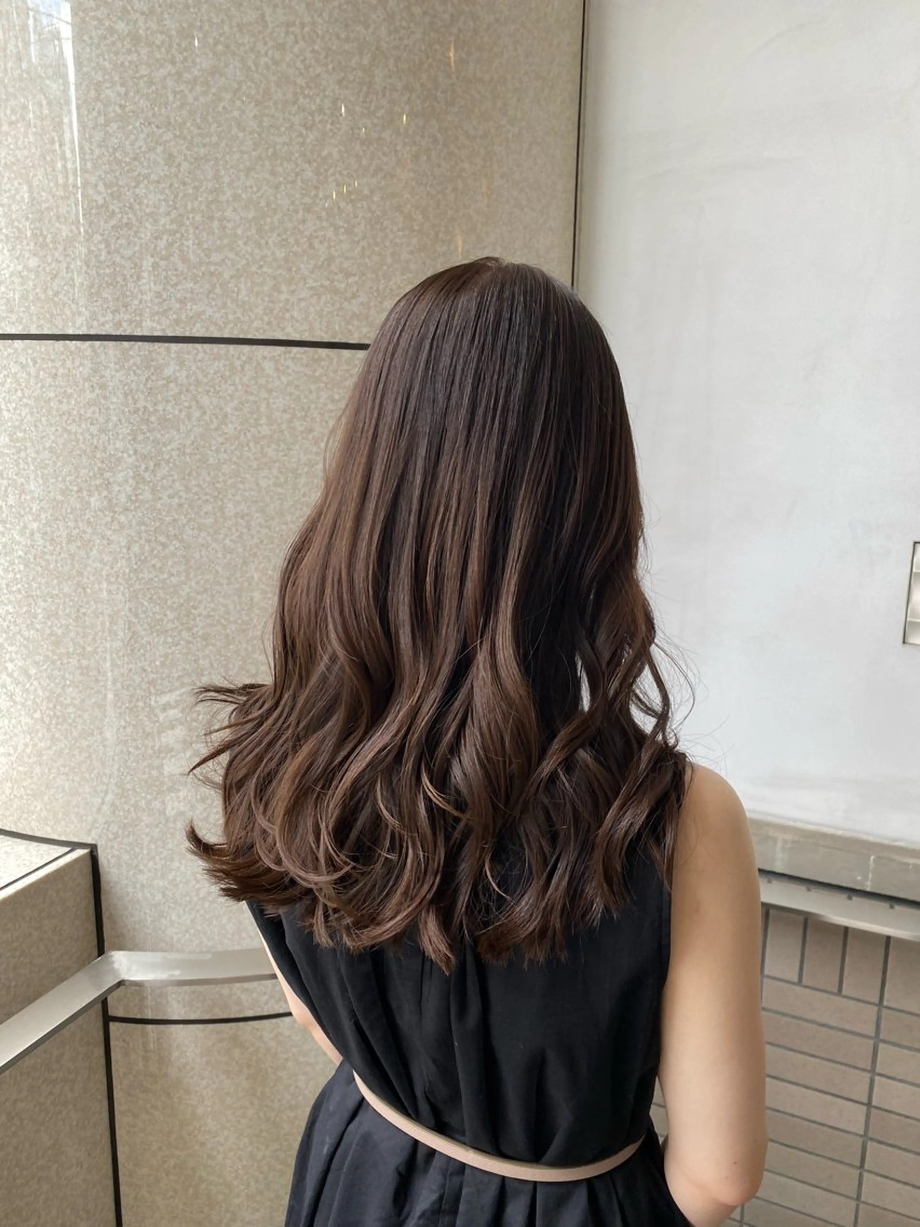 セミロング カラー レイヤーカット カット ヘアカラー トリートメント 統括マネージャー/ 髪のドクター/前原悟のヘアスタイル