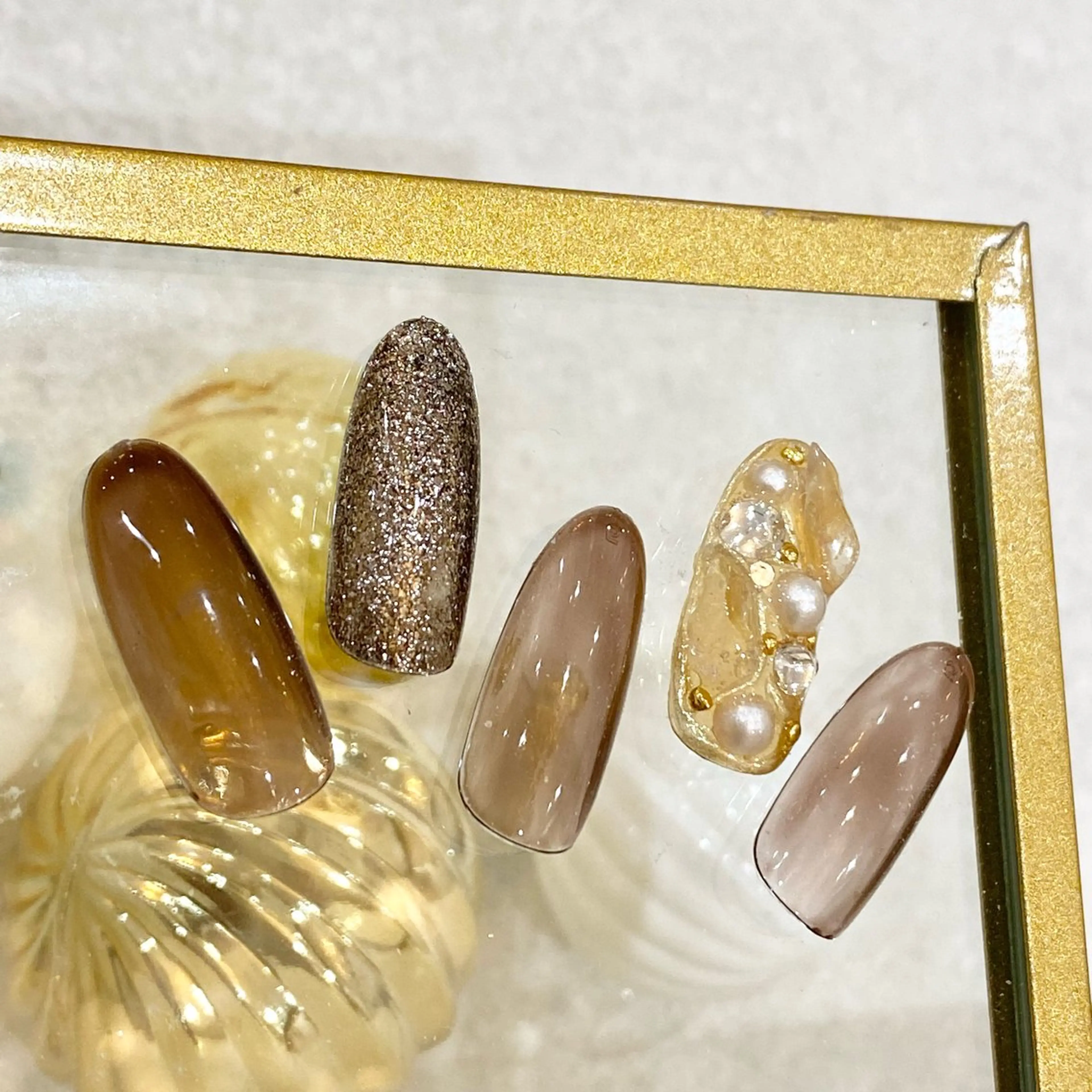 ネイル ハンドネイル キュピット💎 SAITOのネイルデザイン