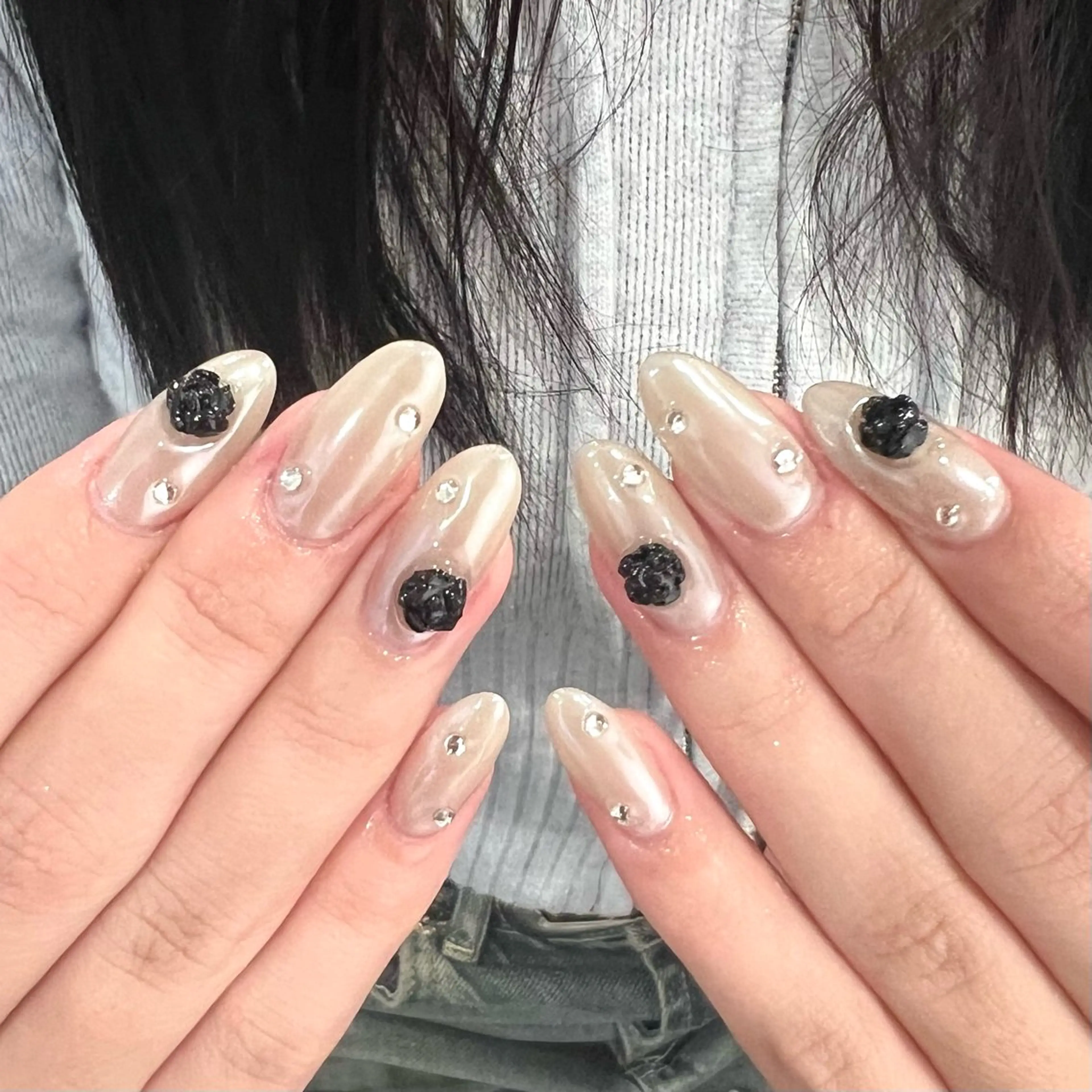 🎀自爪🎀ミラーオーロラ オフなしの写真