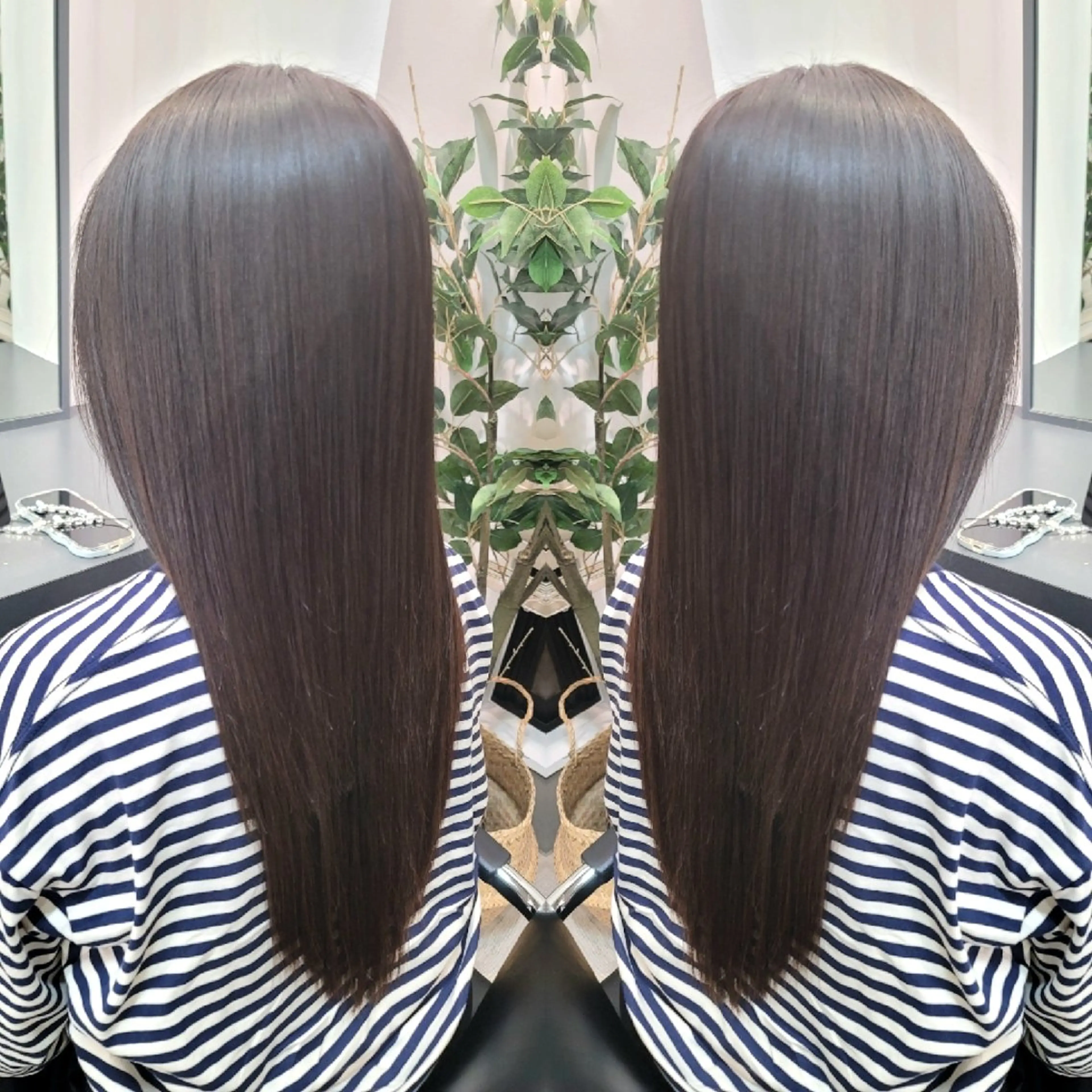 ロング カット 縮毛矯正 トリートメント ✨弱酸性縮毛矯正✨ ✨髪質改善✨hiroのヘアスタイル