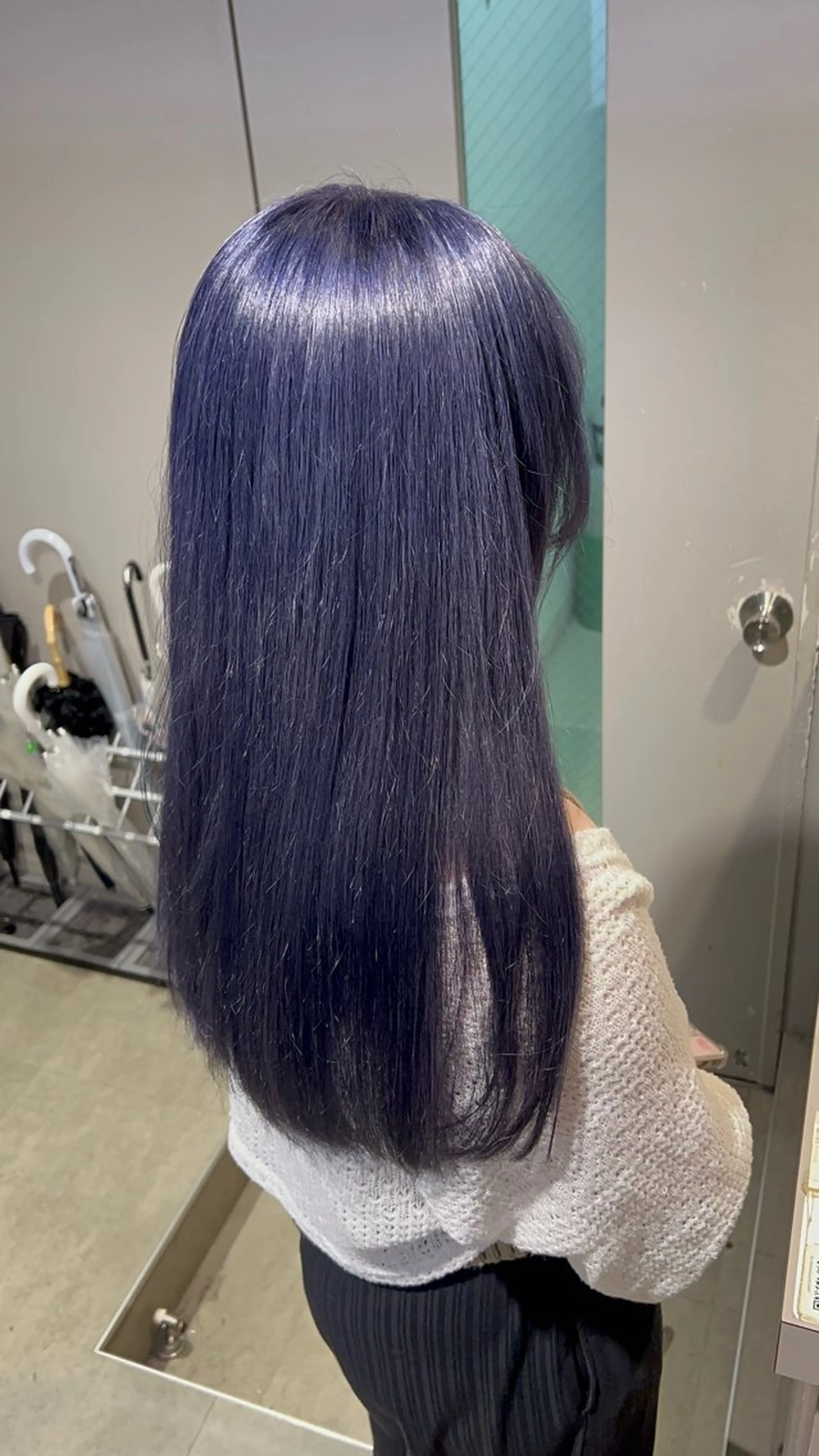 ロング カラー ヘアカラー 韓国レイヤーカット /REIのヘアスタイル