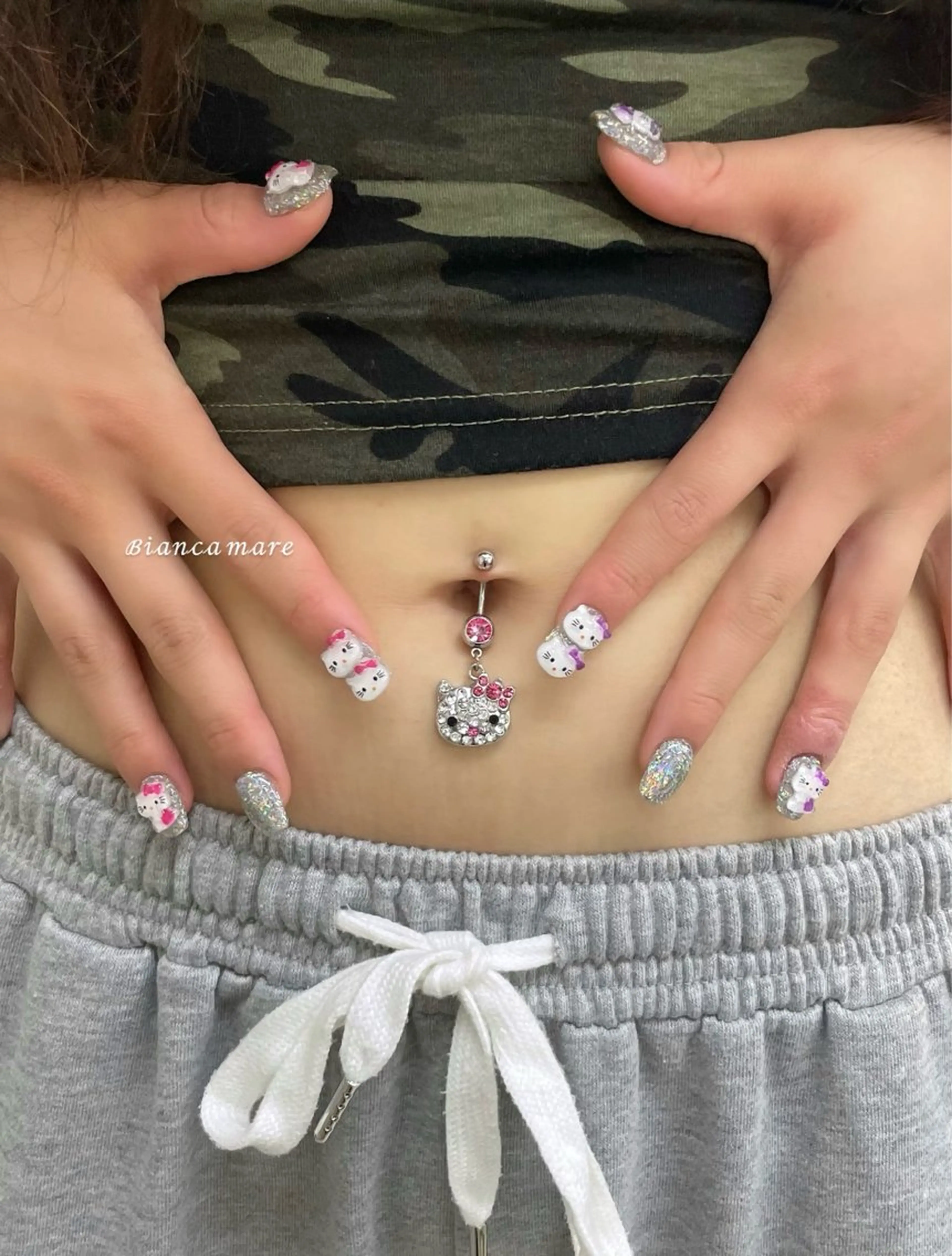 ネイル 持ち込み ハンドネイル Bianca mieiのネイルデザイン