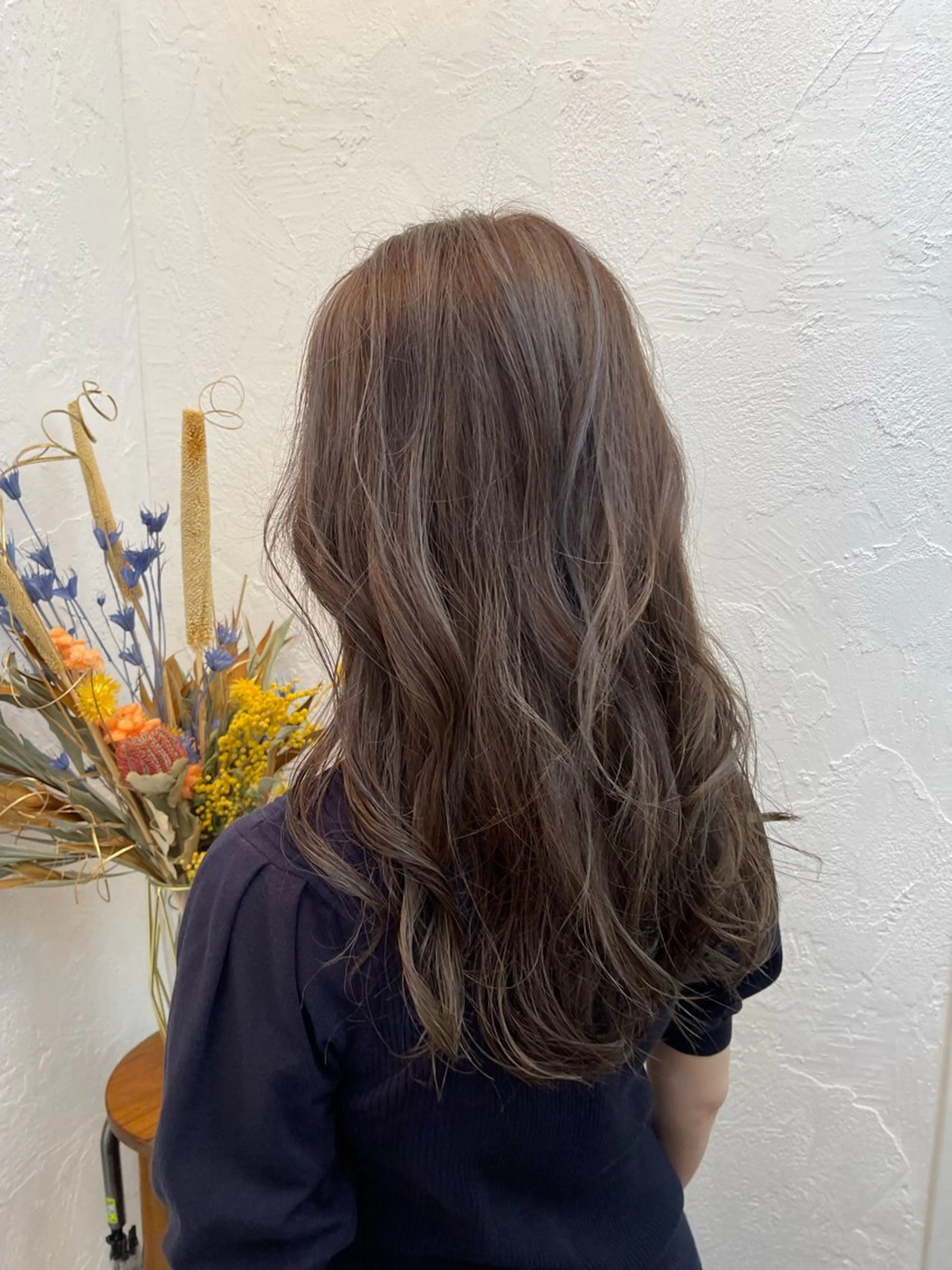 ロング カラー fuu。。。銀座所属・美髪質改善✨ 縮毛矯正✨HIDEのヘアスタイル
