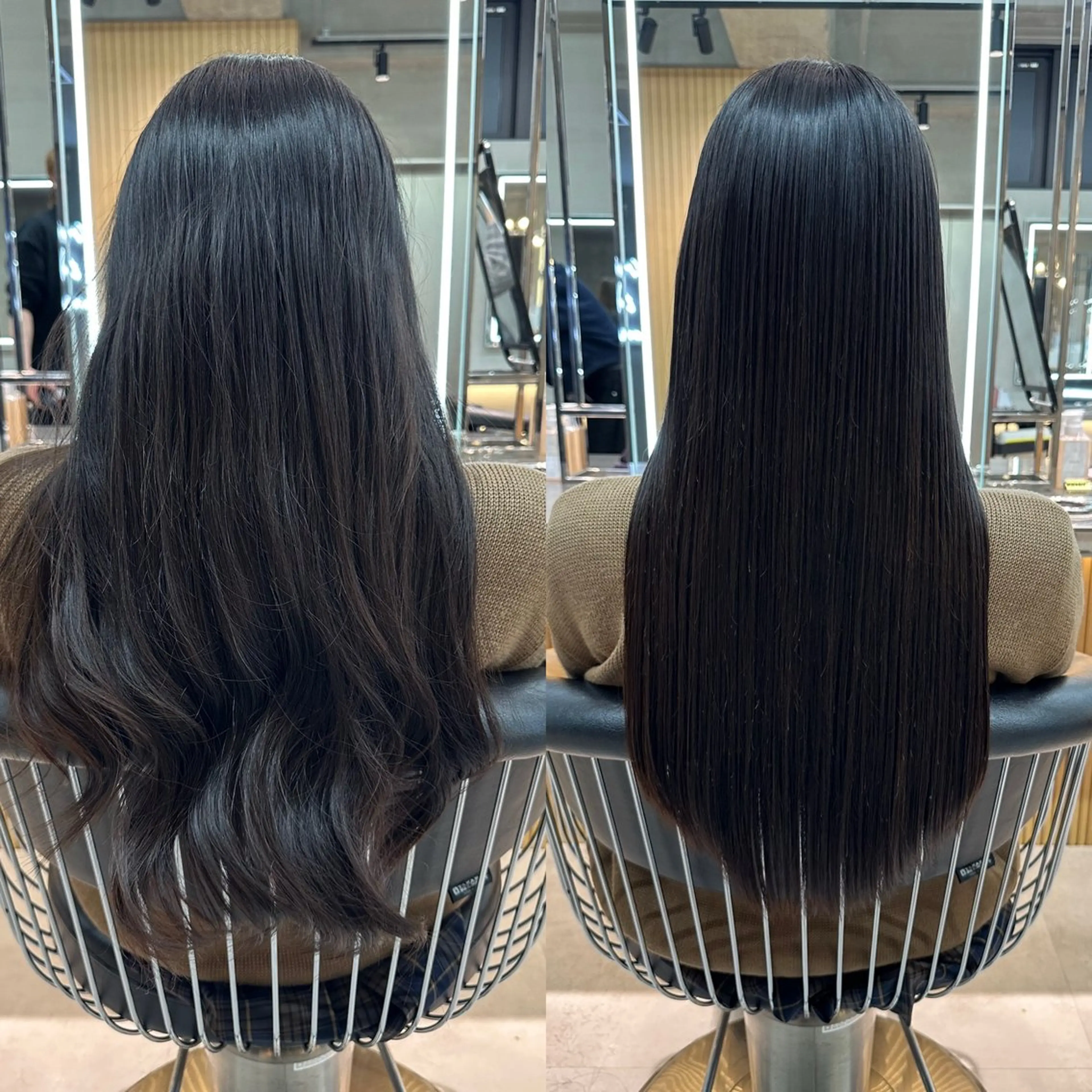 ロング カット 縮毛矯正 トリートメント ✨髪質改善特化✨副 店長椎葉信乃介のヘアスタイル