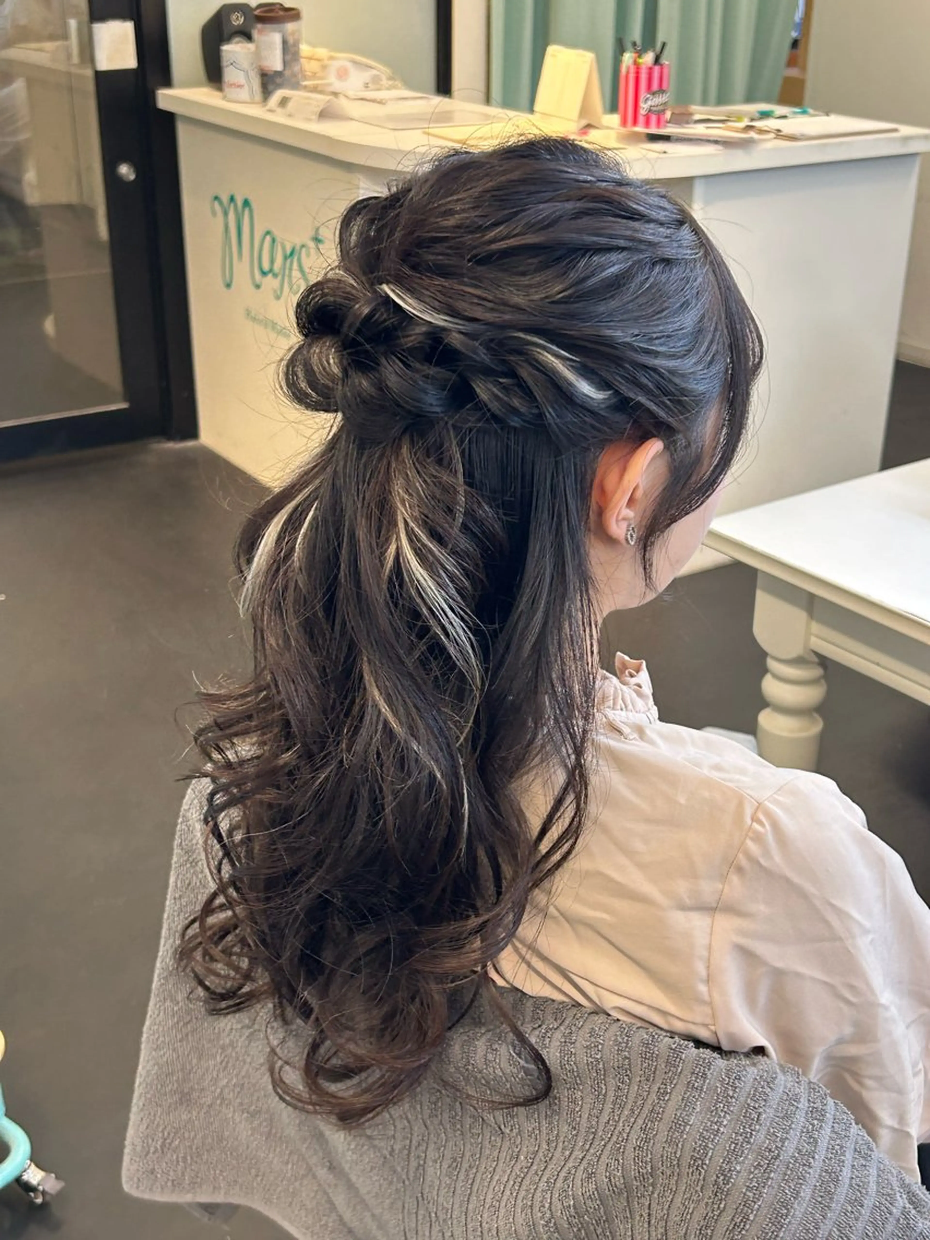 ロング Hair&make Mars+所属・Mars+ RISAのヘアスタイル