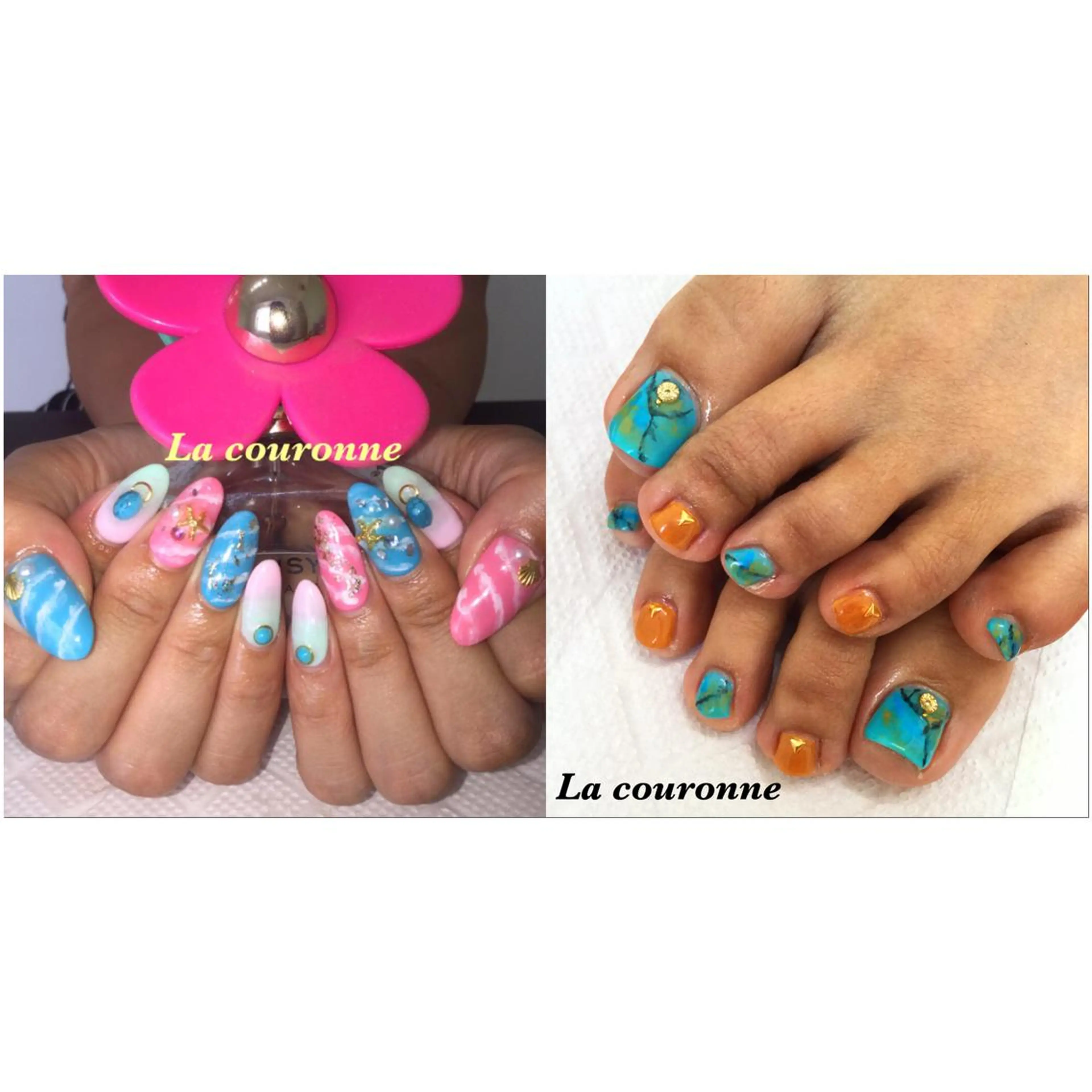 🌷リピーター様🌷ハンド&フット アートし放題の写真