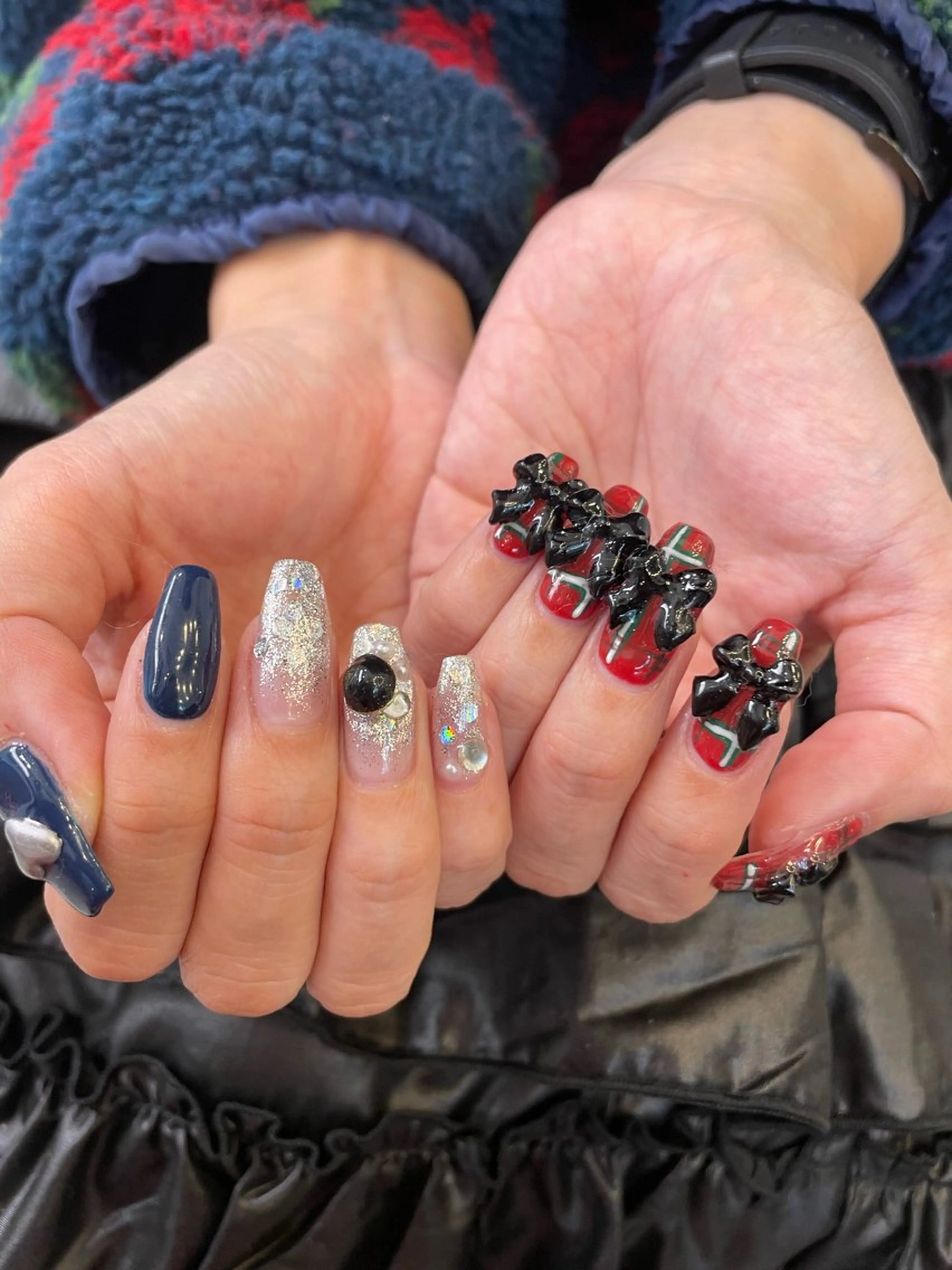 ネイル 🎀ボブ+ハイトーン シュカ👶🏻のヘアスタイル