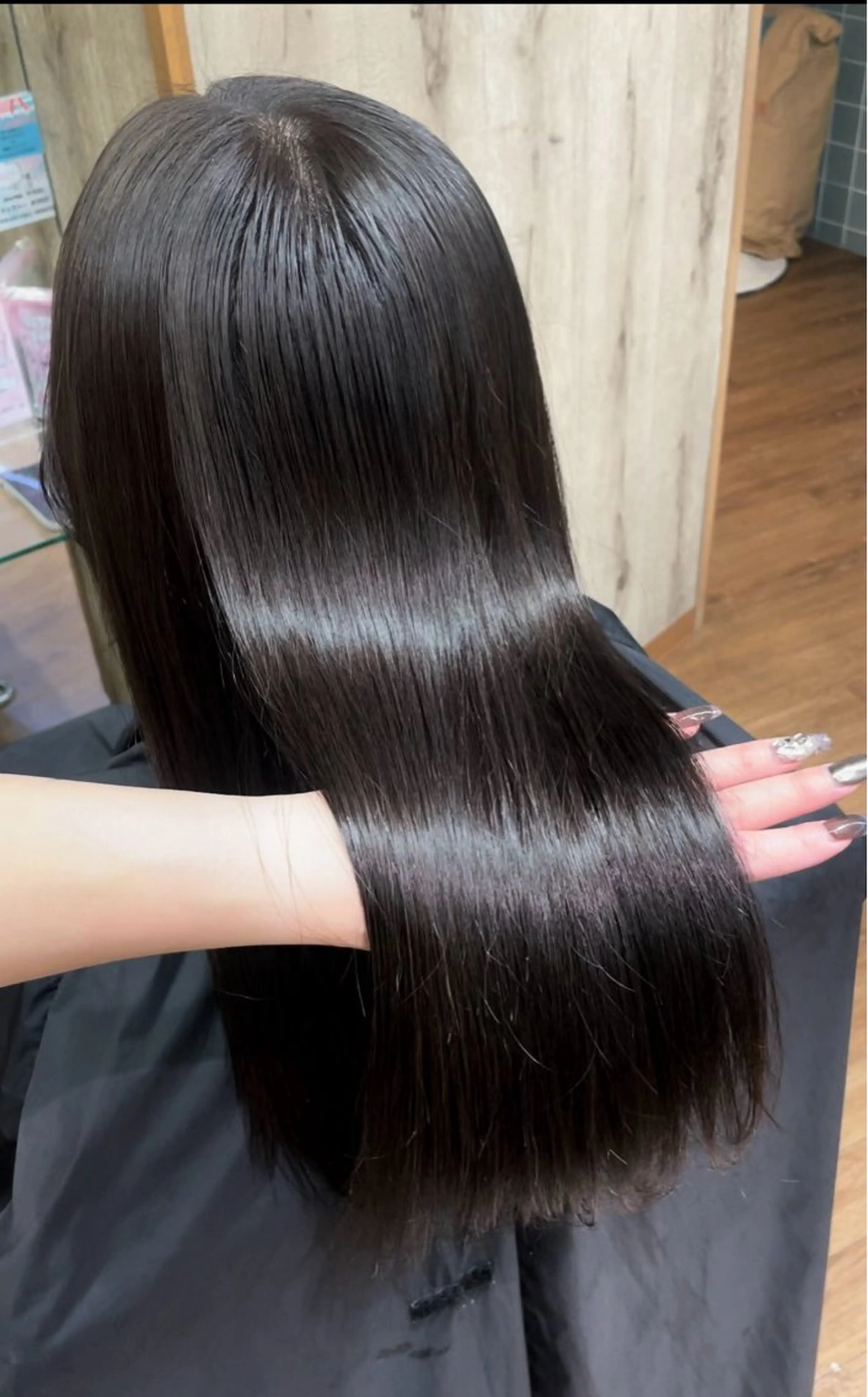 【湿気対策に❕】うるツヤ髪質改善ストレート✨（リタッチ6ヶ月まで）の写真