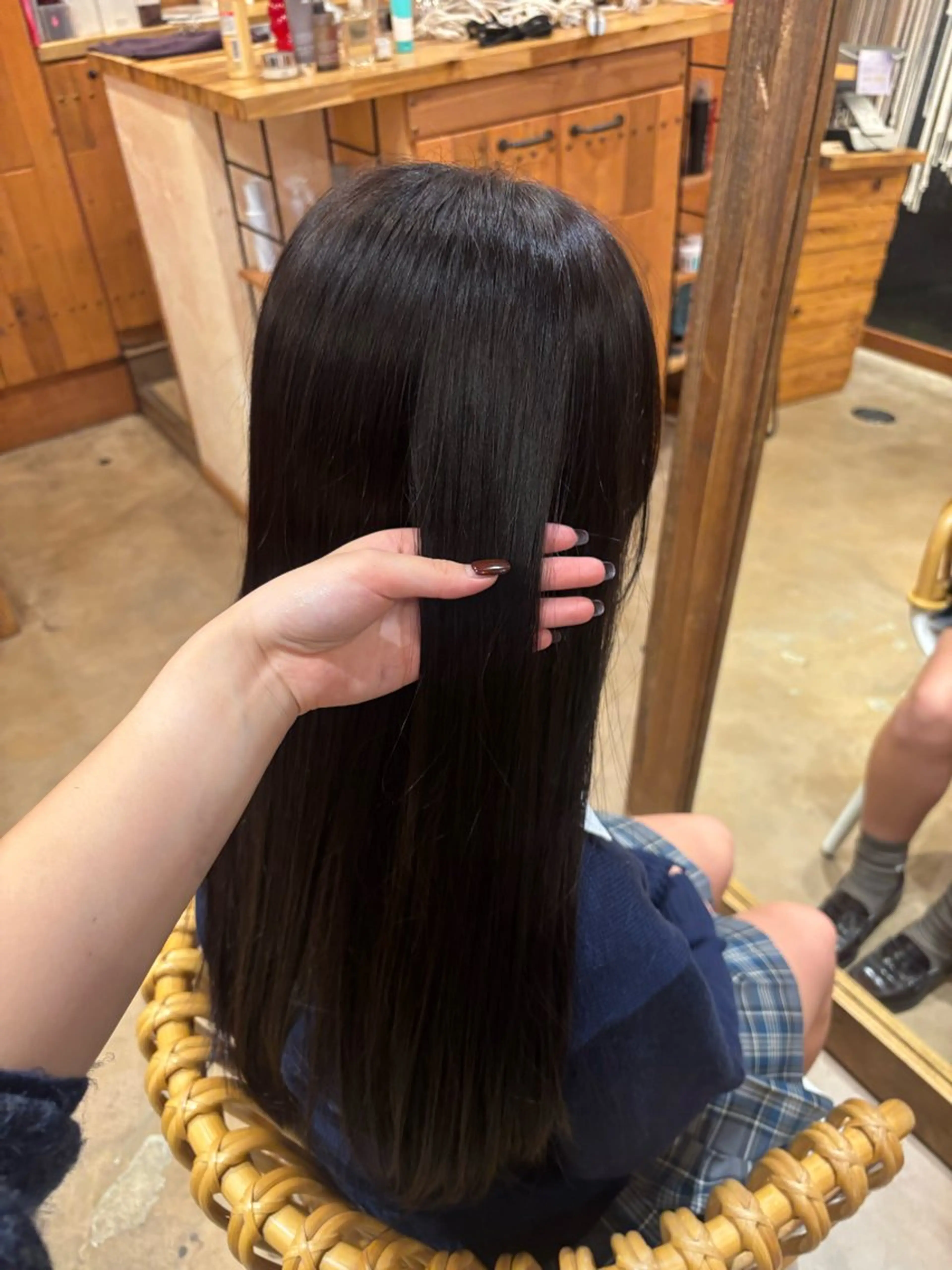 ロング カラー 横浜/金沢文庫/ はらだみさきのヘアスタイル