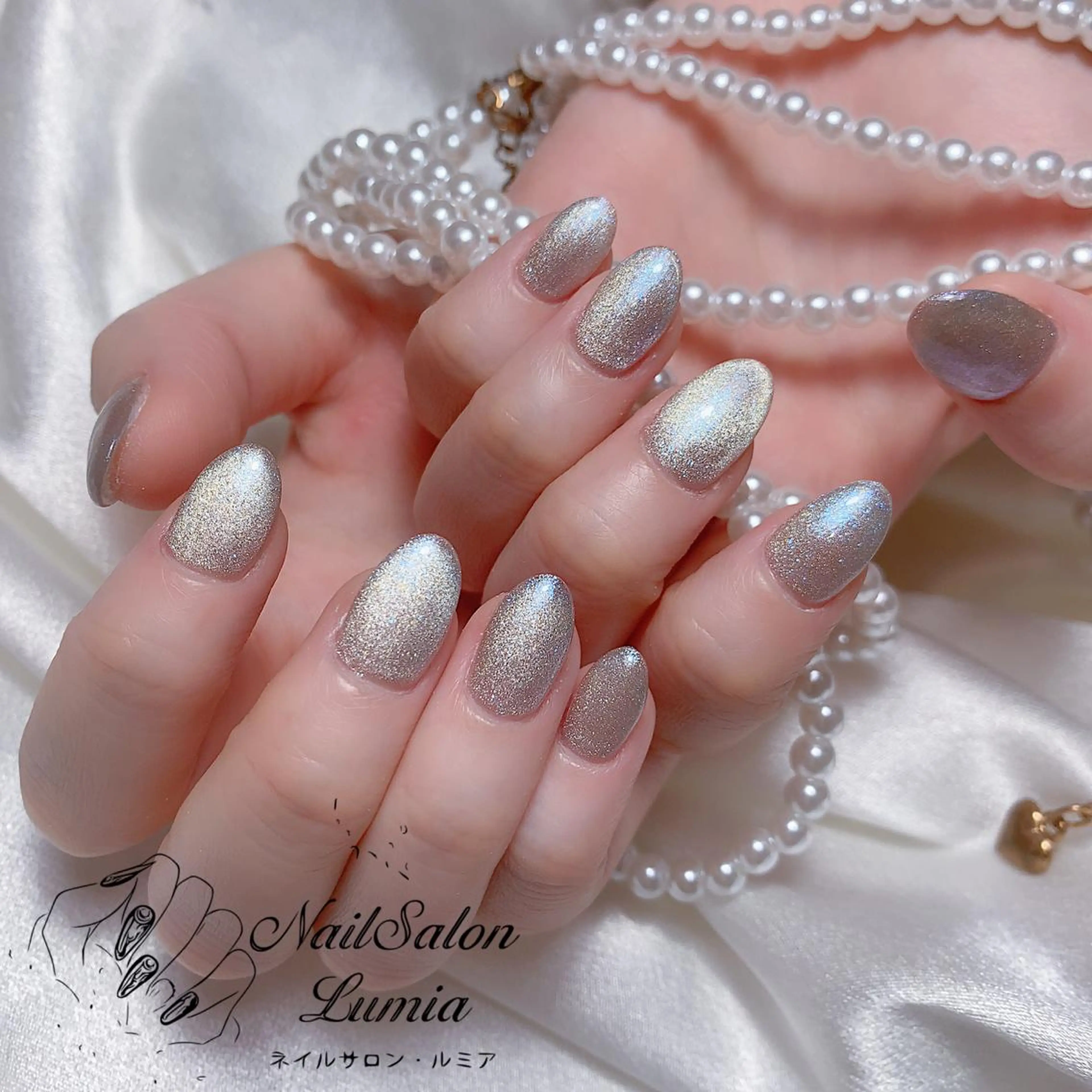 ネイル ハンドネイル ネイルサロン ルミア Lumia 店長のネイルデザイン