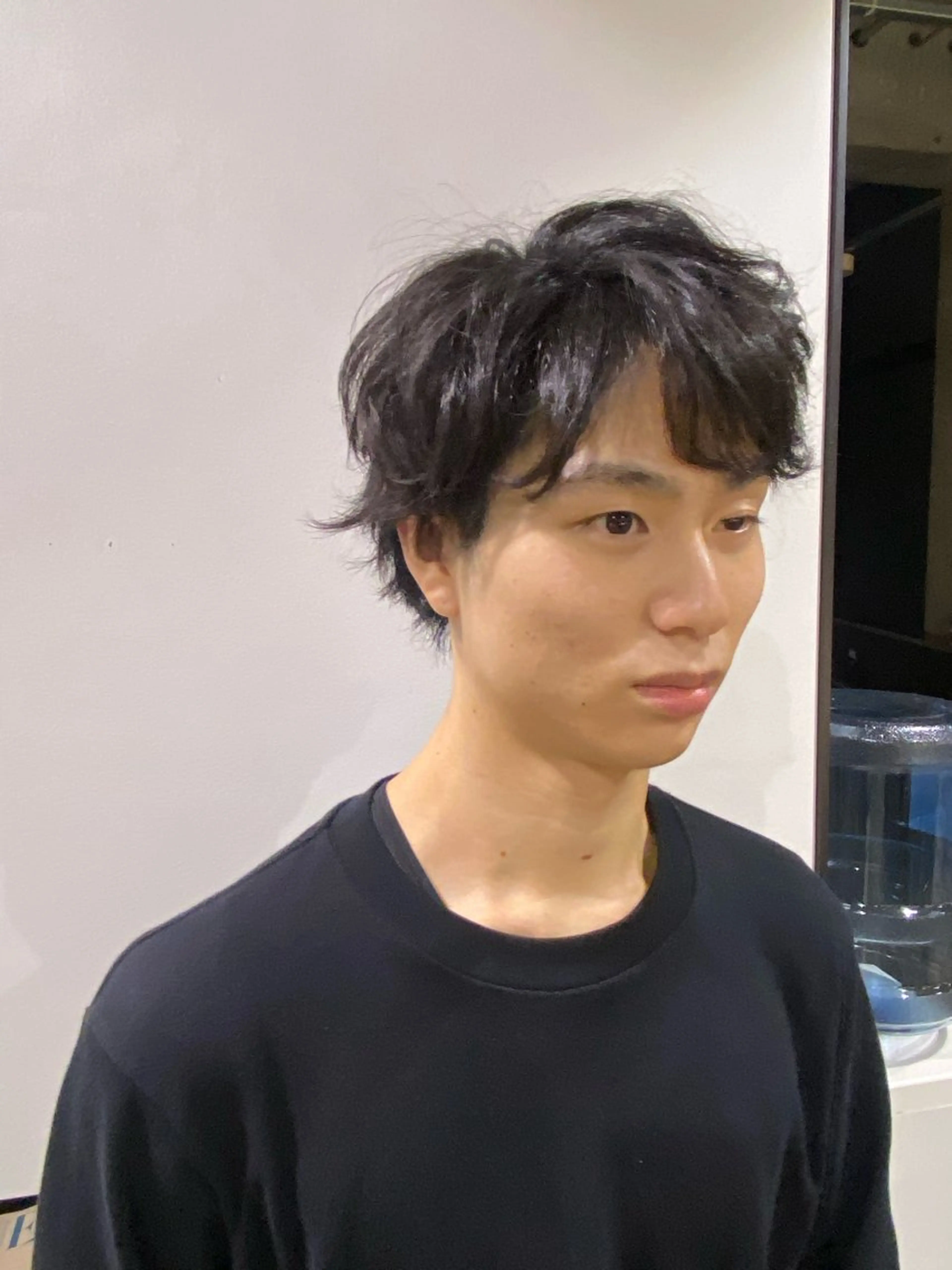 パーマ メンズ タツキ／レイヤー／ パーマ／艶カラーのヘアスタイル