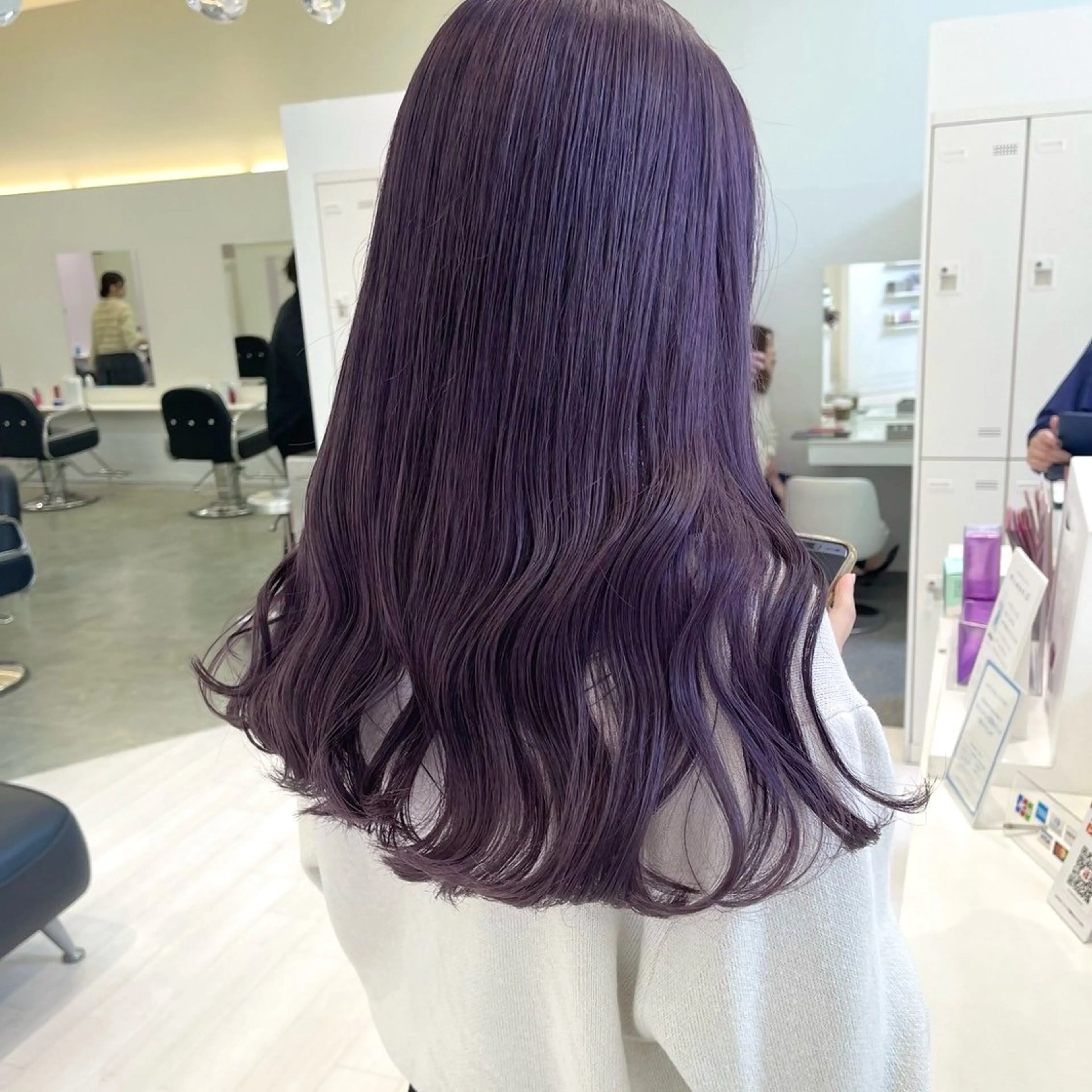 ロング カラー ロング カット ヘアカラー ParveMix 🐾鳥取彩花のヘアスタイル