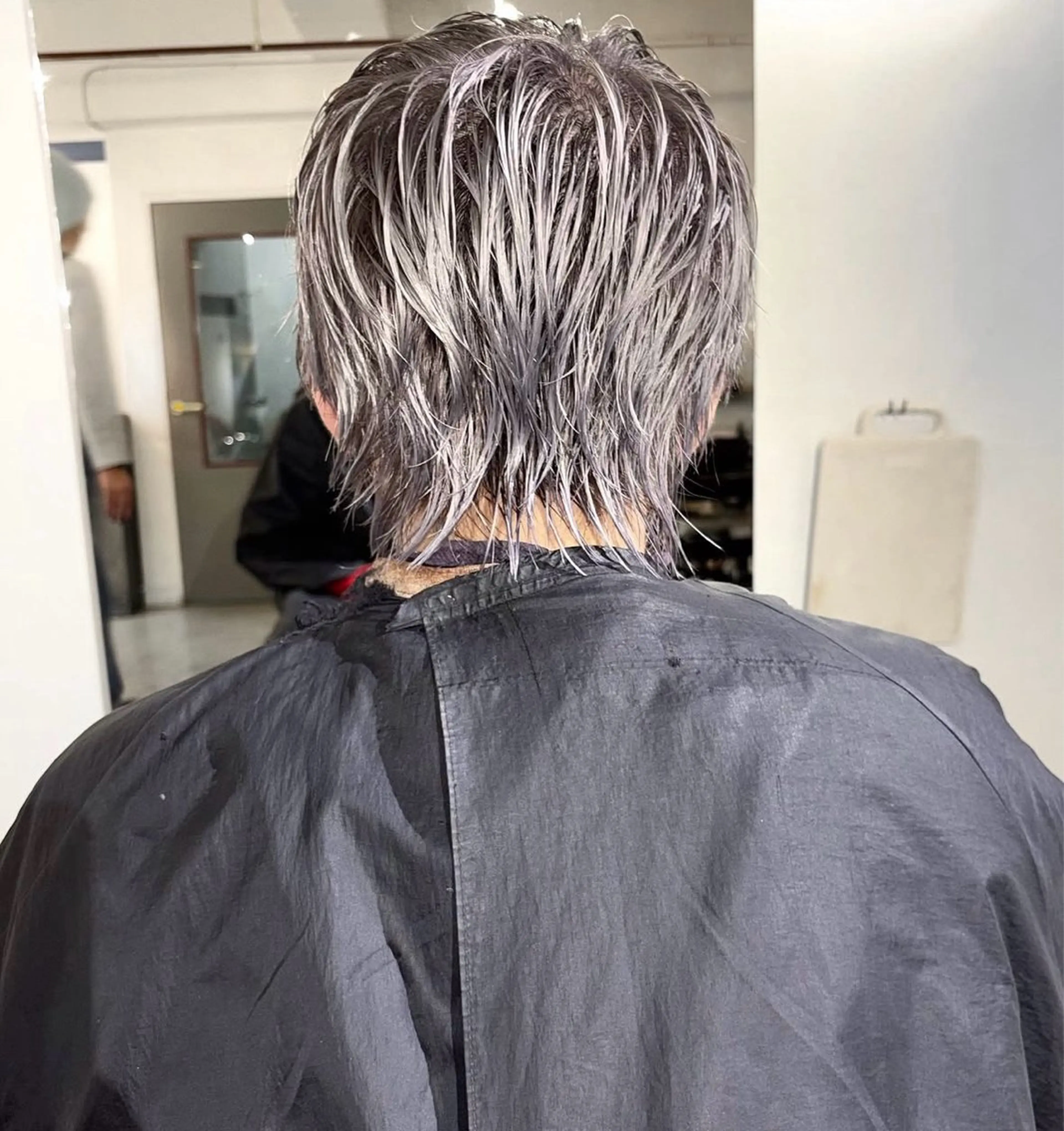 カラー メンズ ヘアカラー トリートメント hair salon 丹tan所属・Rena✴︎トレンド ×スタンダードMIXのヘアスタイル