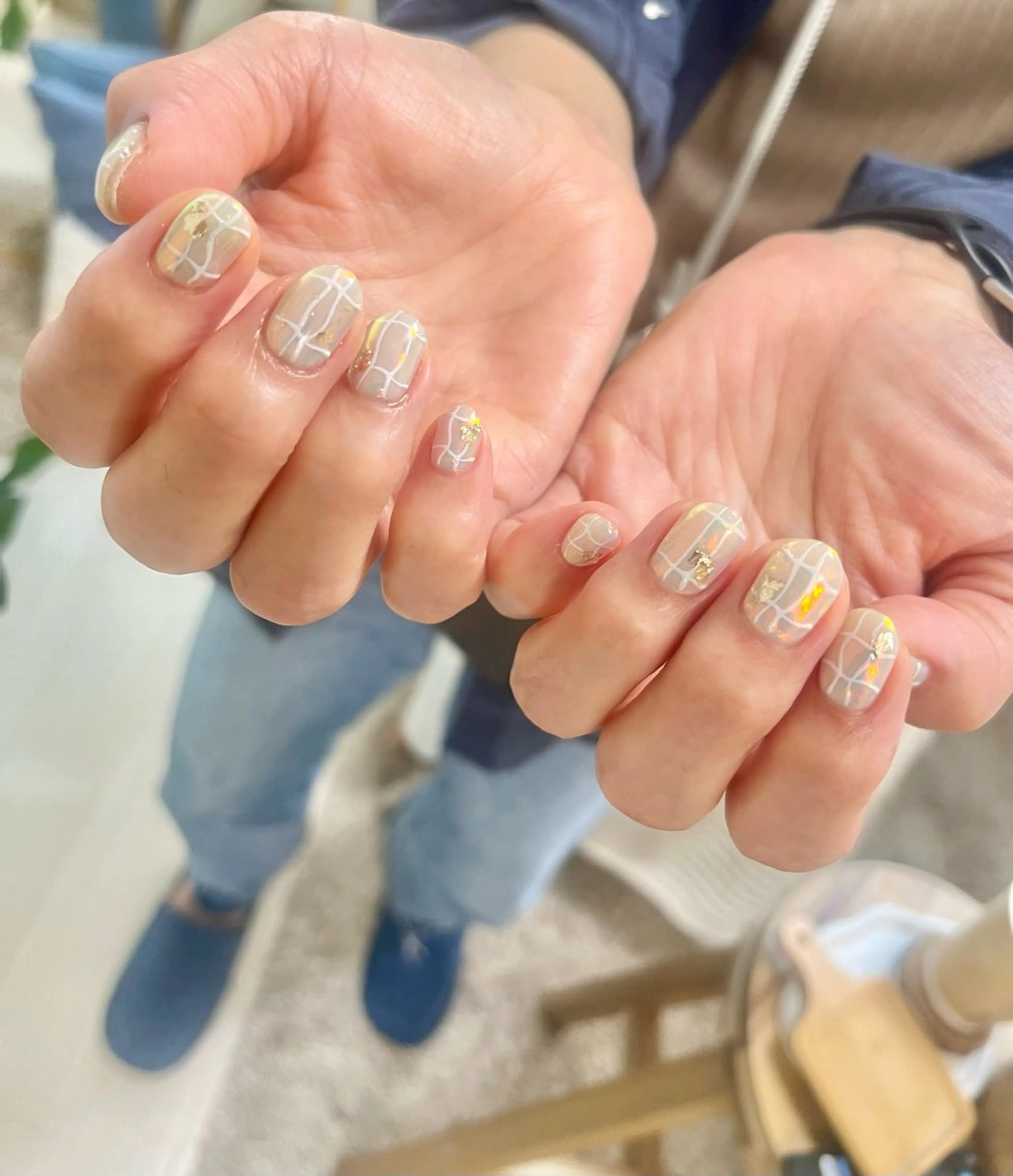 ネイル オーロラネイル ハンドネイル nail room.のネイルデザイン