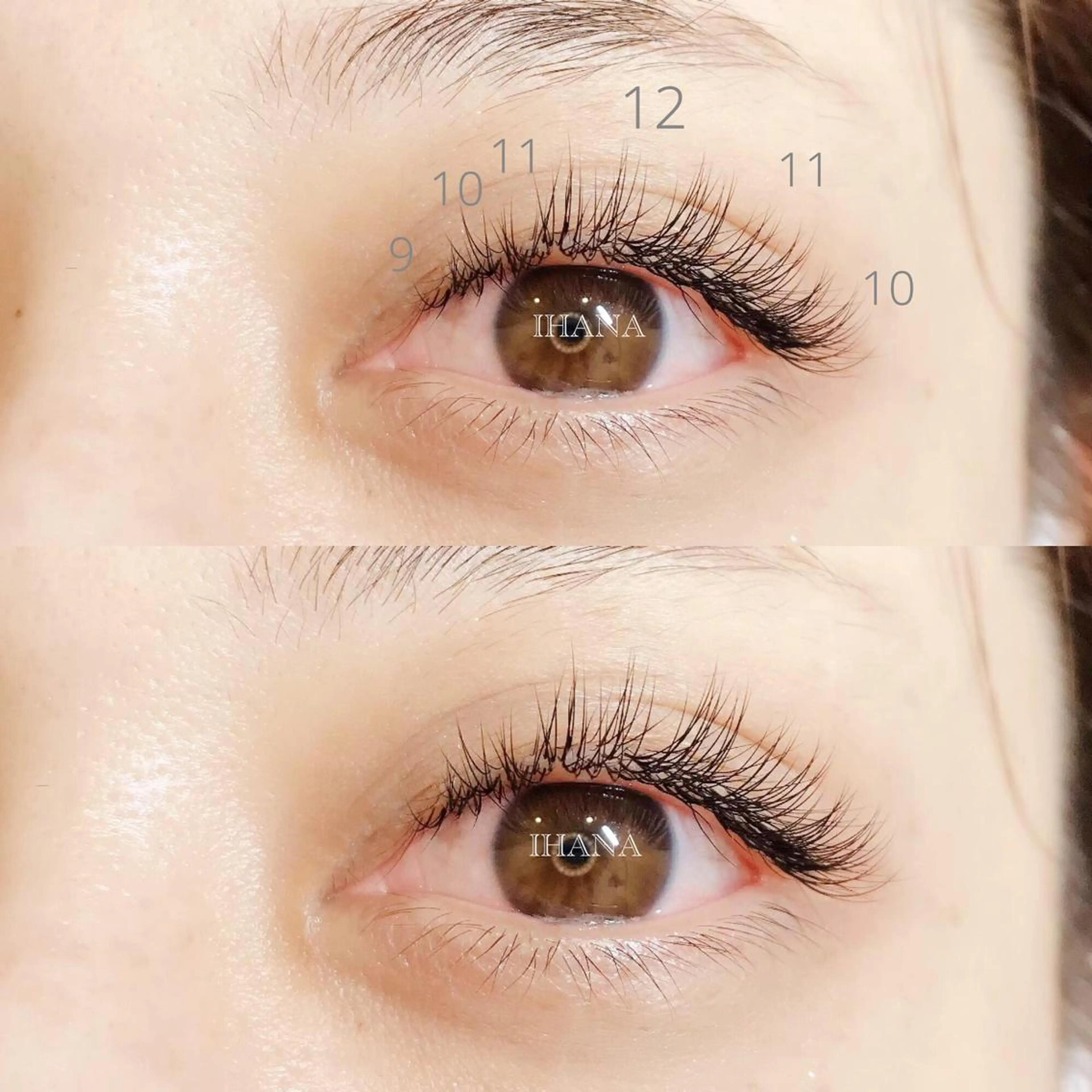 マツエク・マツパ Cカール マツエク IHANA ❁ イハナのマツエク・マツパデザイン