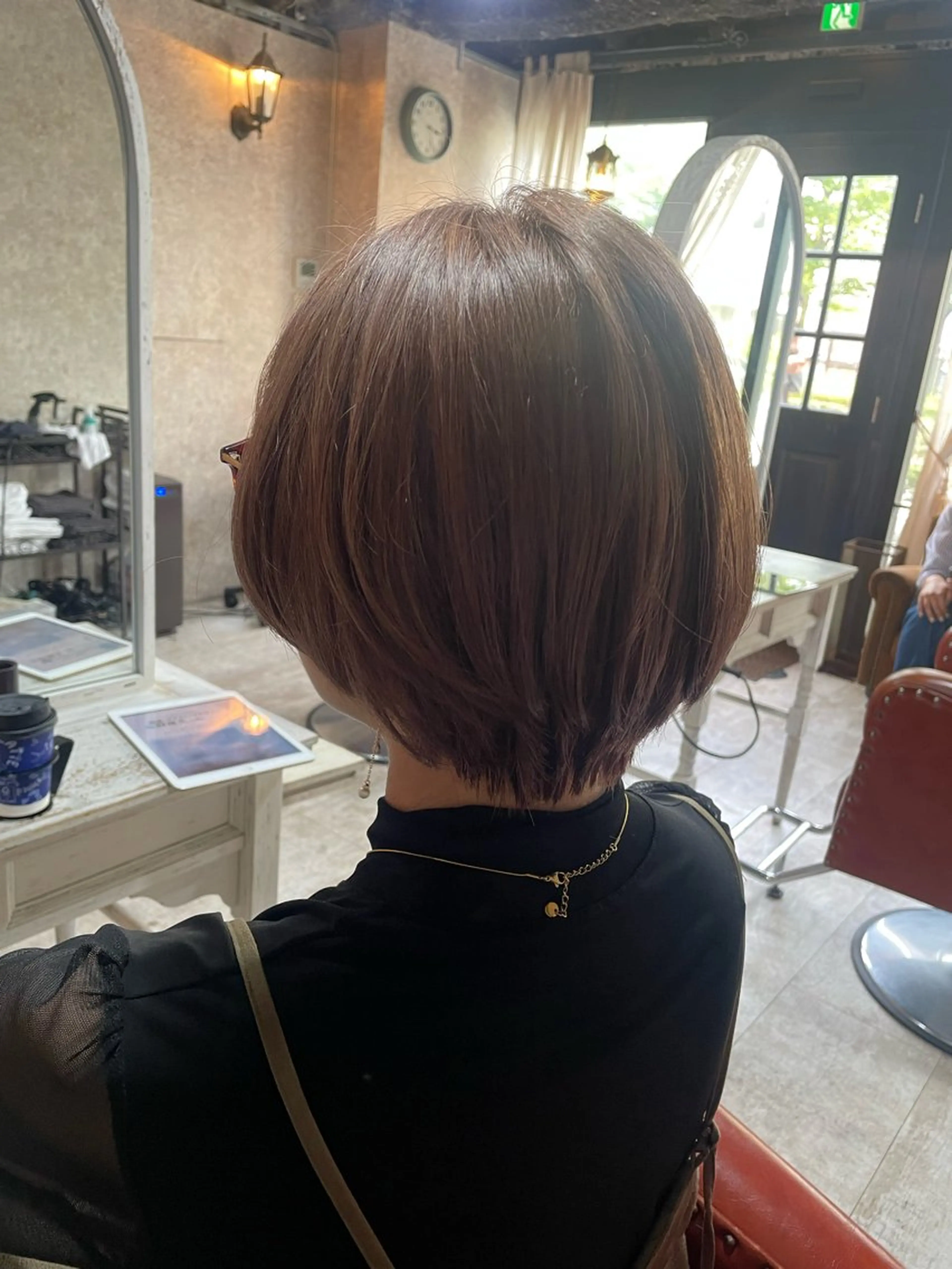 ショート ショートヘア カット ヘアカラー トリートメント 《Rounds》 rihoのヘアスタイル