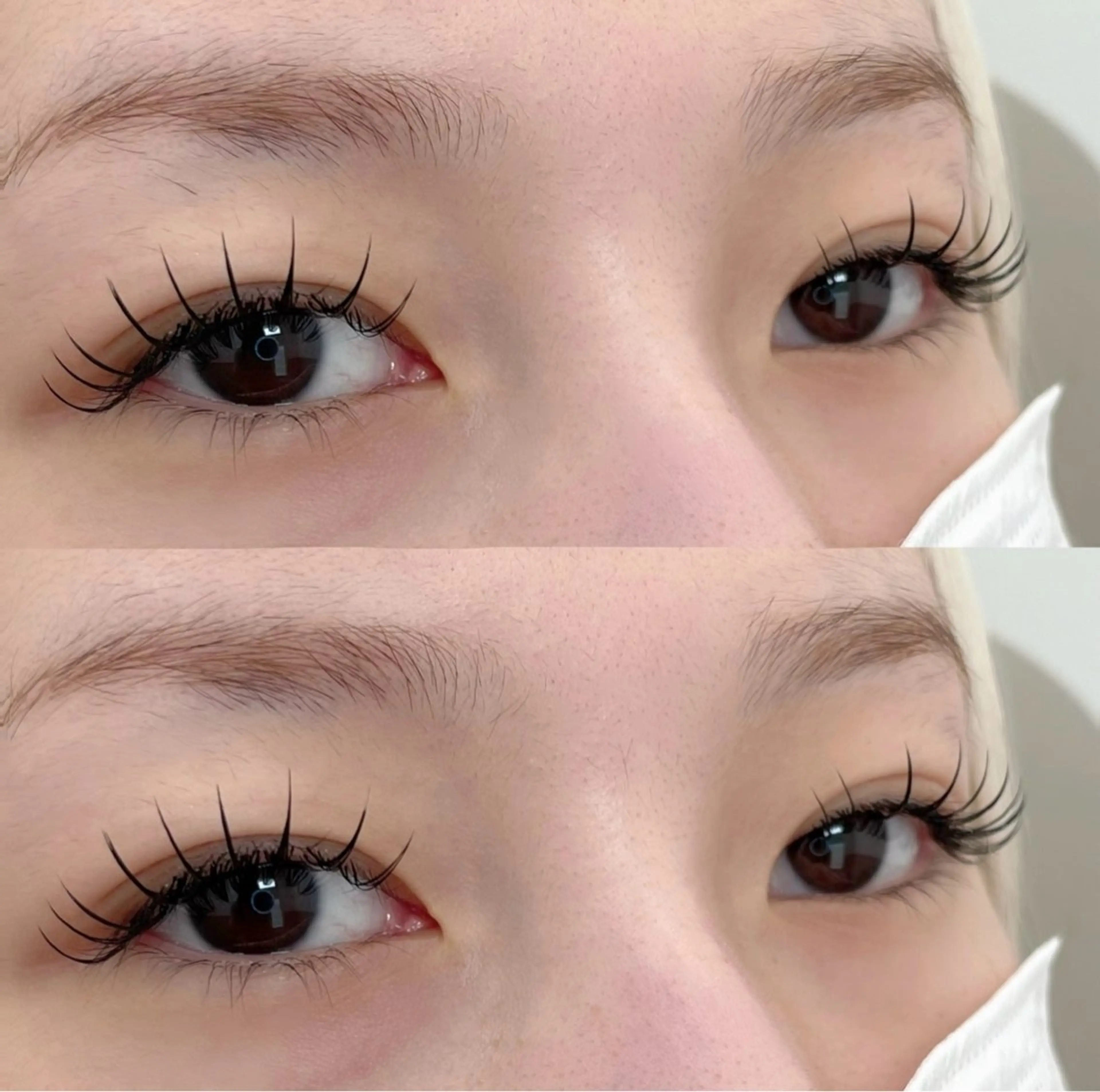 マツエク・マツパ フラットラッシュ マツエク MARI 🩵🫧のマツエク・マツパデザイン