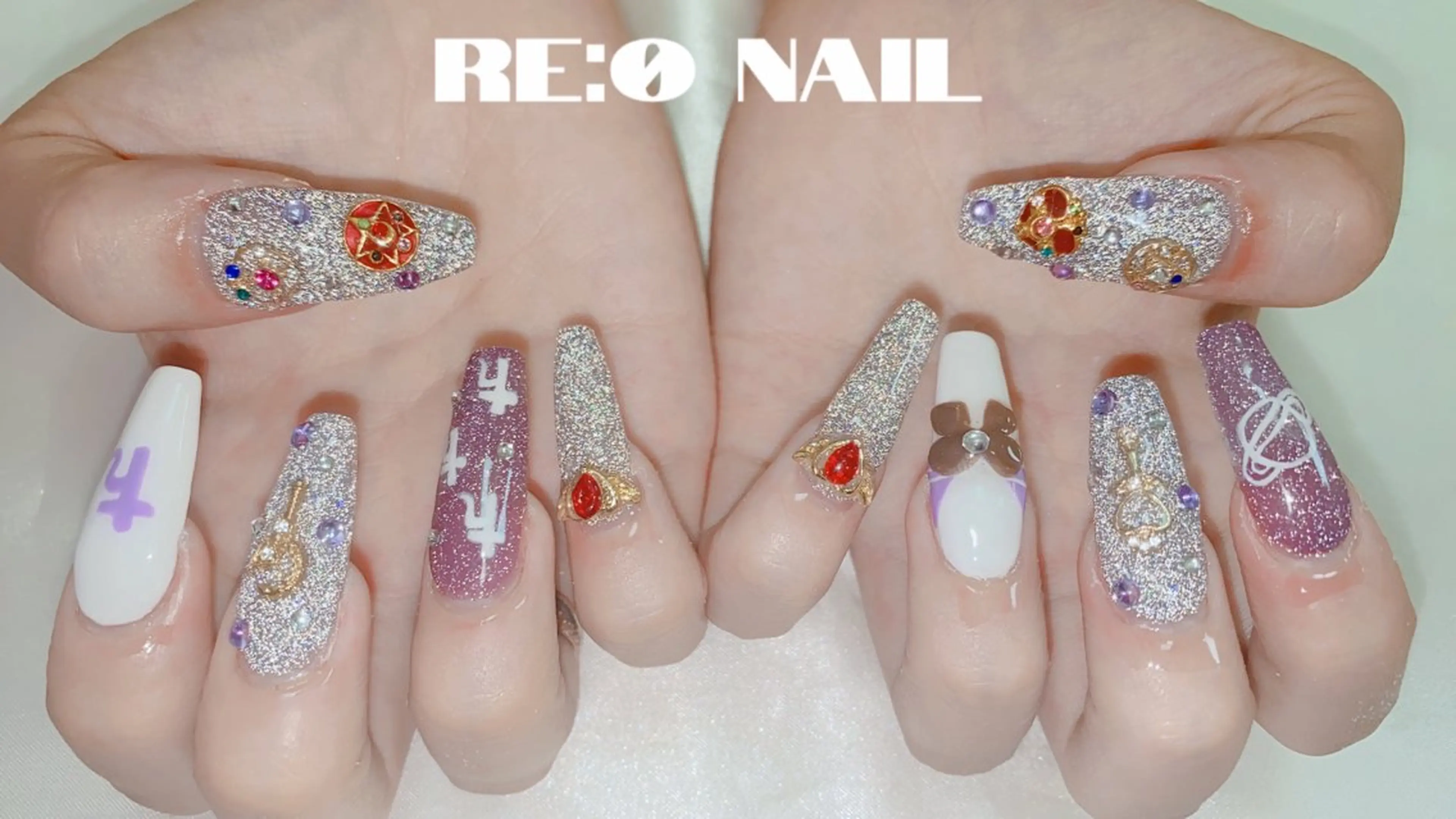 ネイル ハンドネイル Re:Ø nail 🩵TSUJIのネイルデザイン